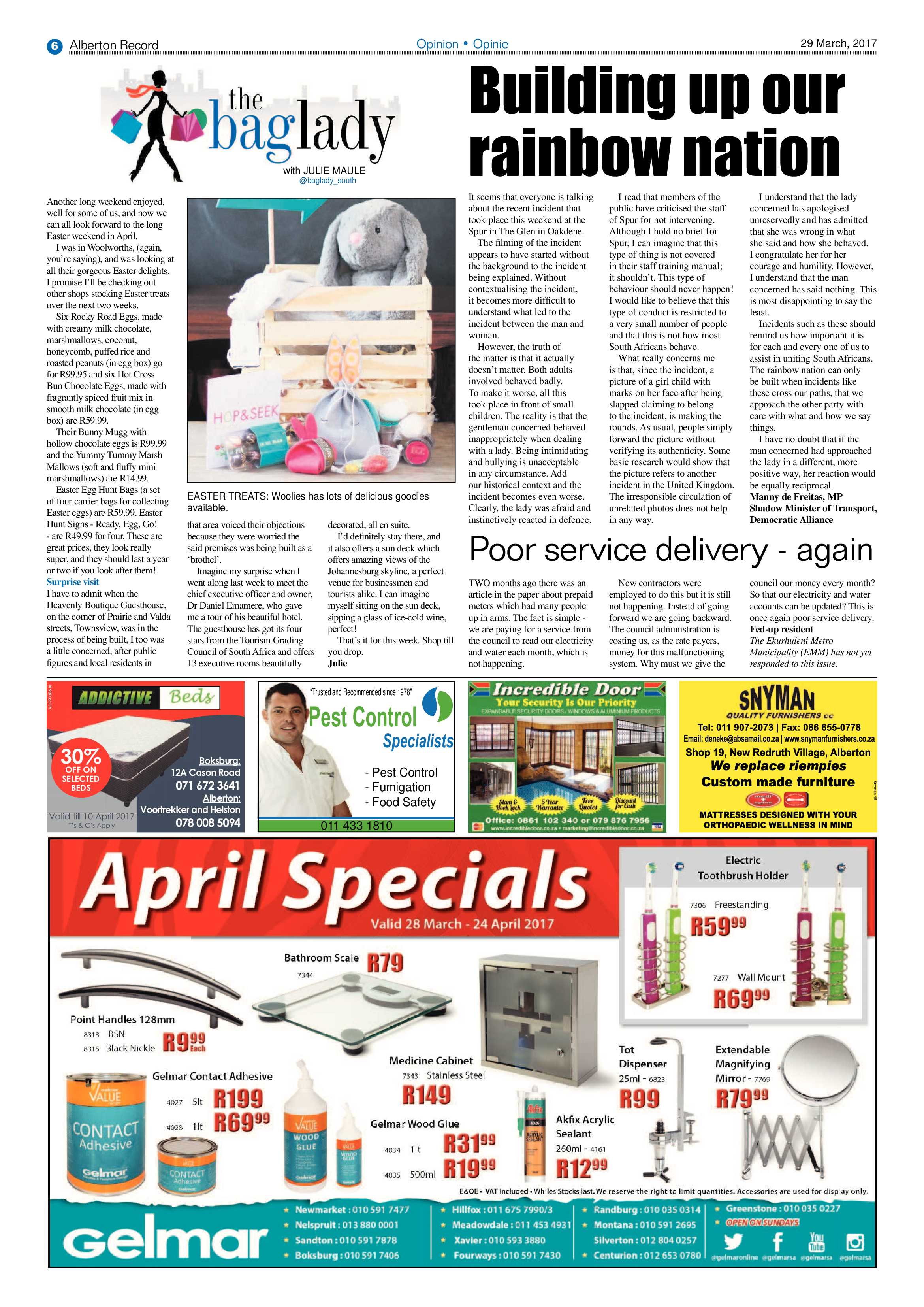 Alberton Record 29 March 2017 page 6