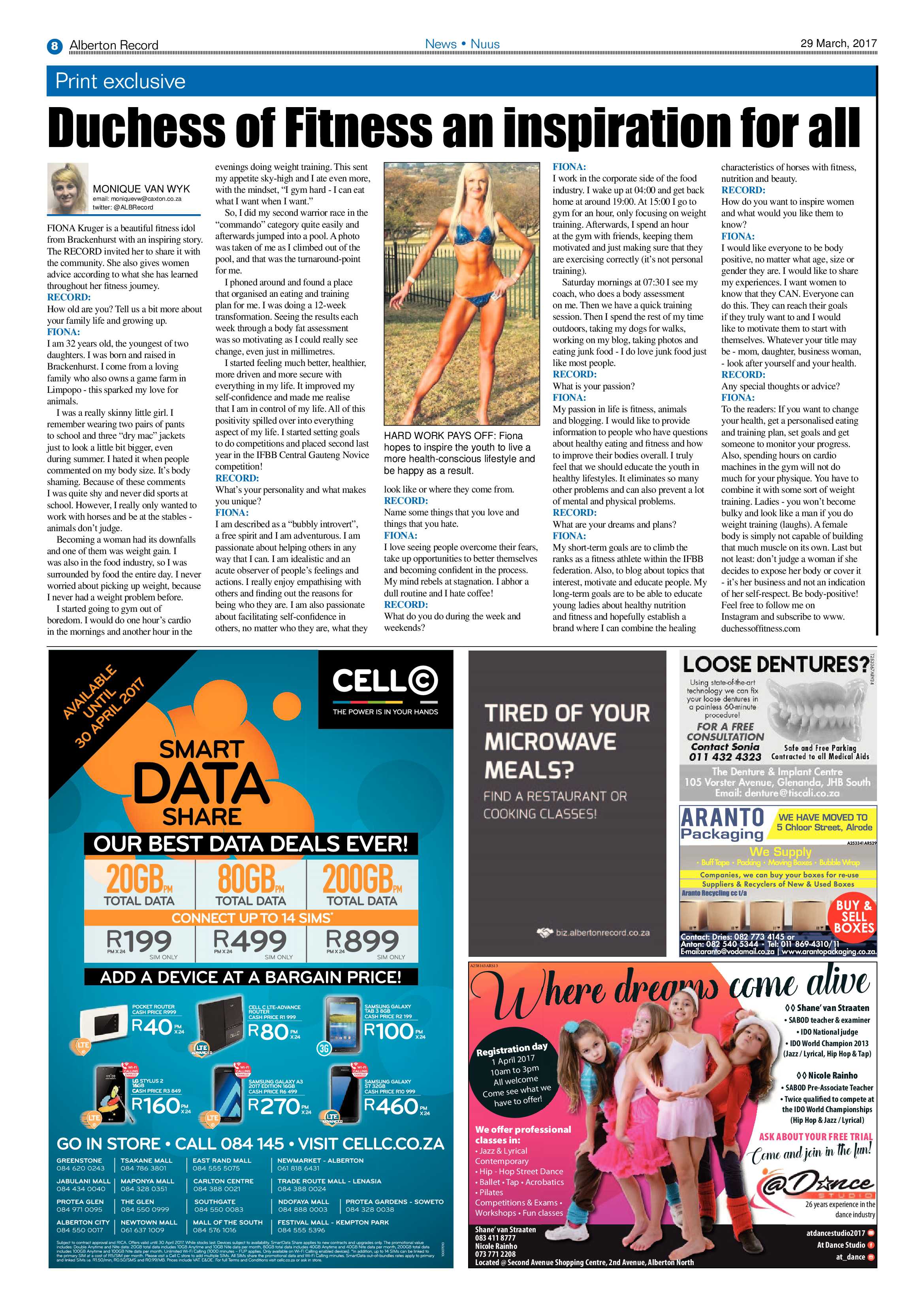 Alberton Record 29 March 2017 page 8