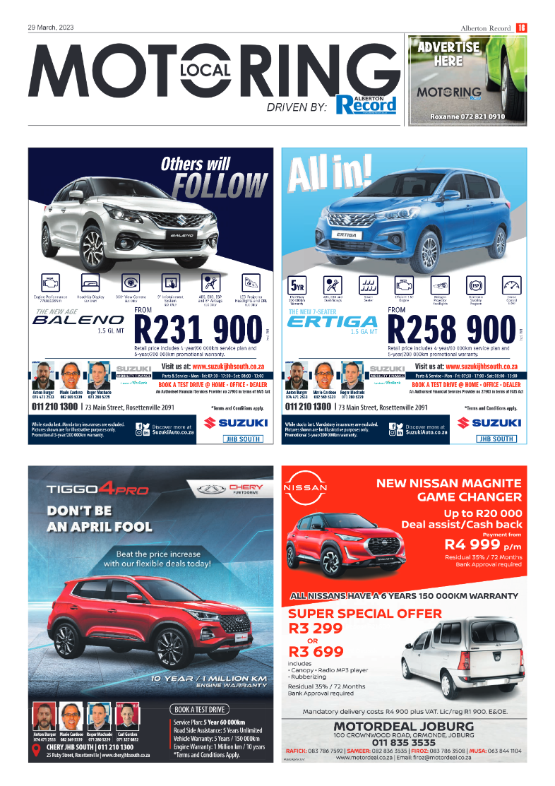 Alberton Record 29 March 2023 page 16