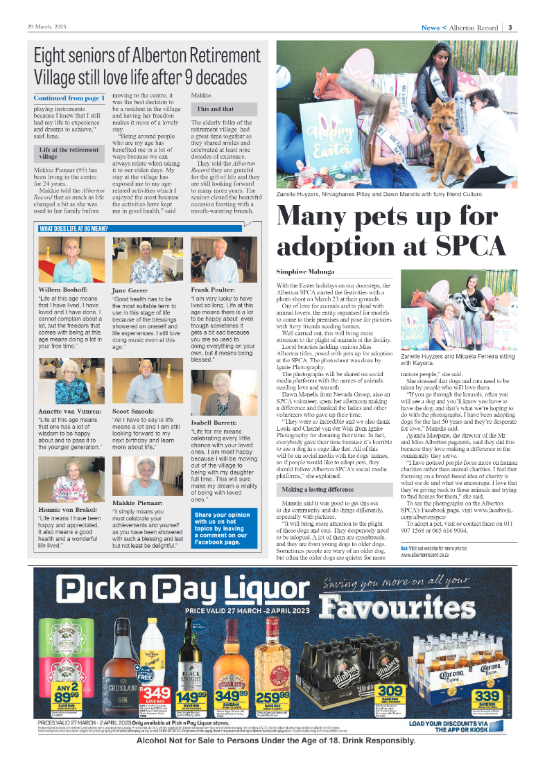 Alberton Record 29 March 2023 page 3