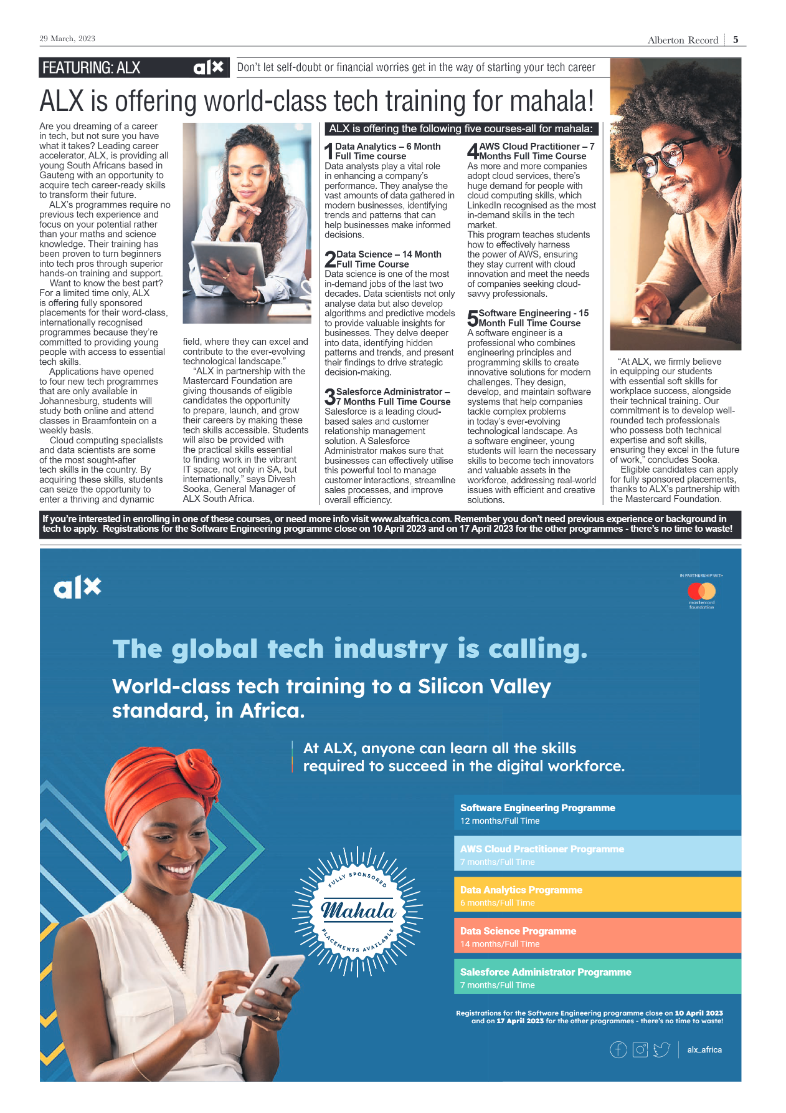 Alberton Record 29 March 2023 page 5