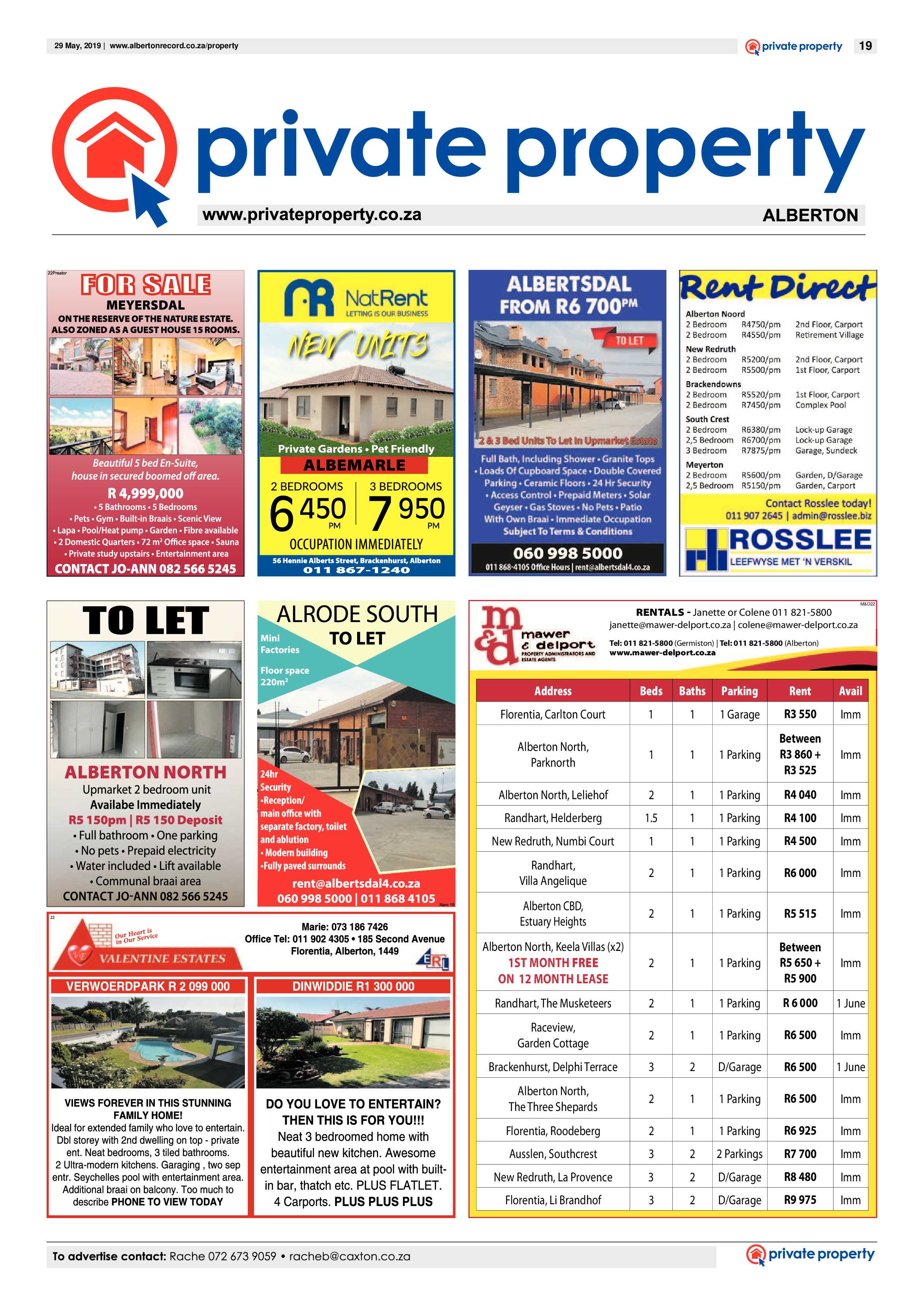 Alberton Record 29 May 2019 page 19