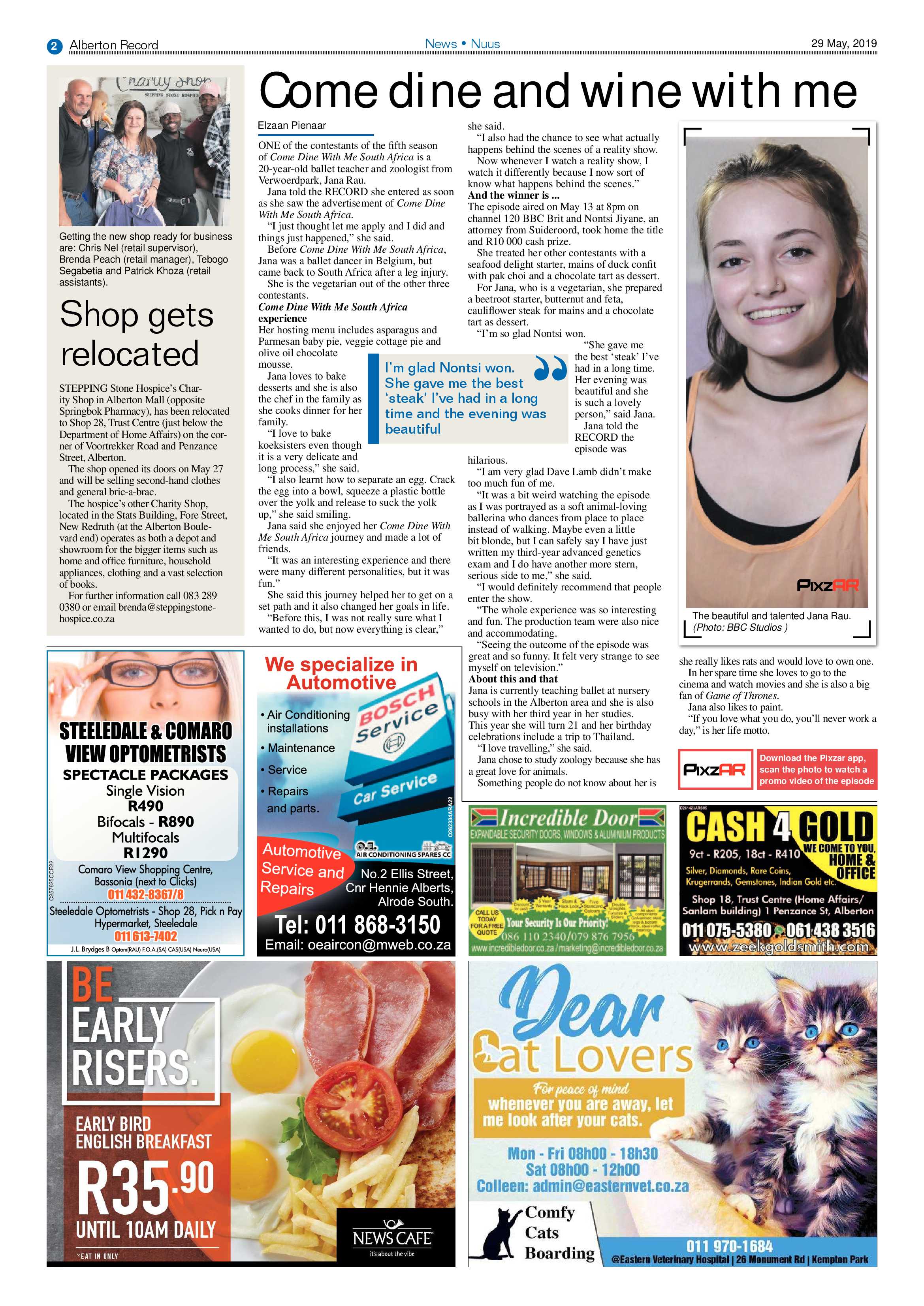 Alberton Record 29 May 2019 page 2