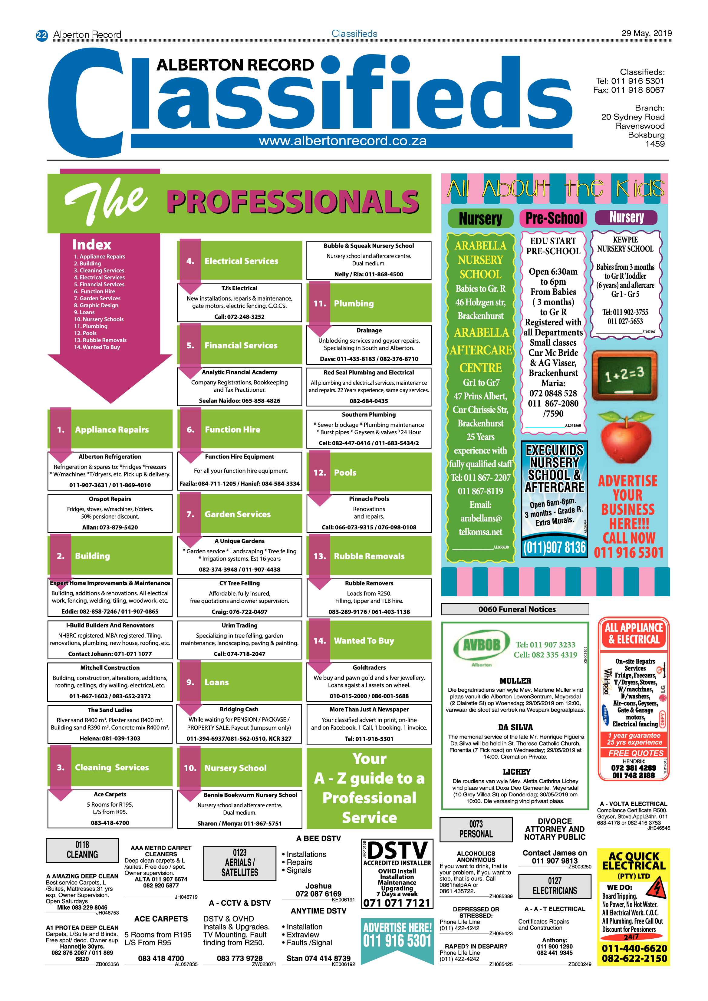 Alberton Record 29 May 2019 page 22