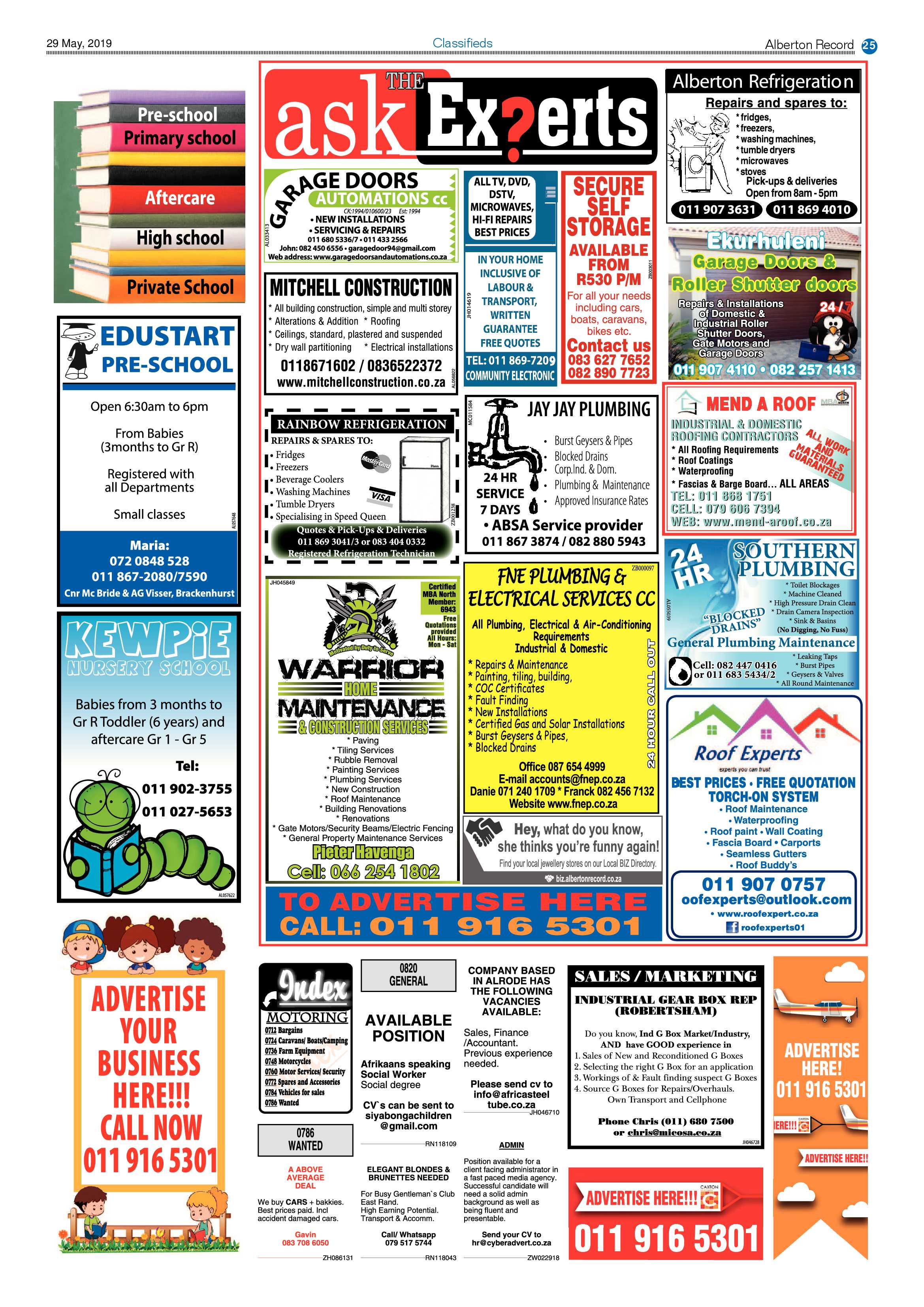 Alberton Record 29 May 2019 page 25