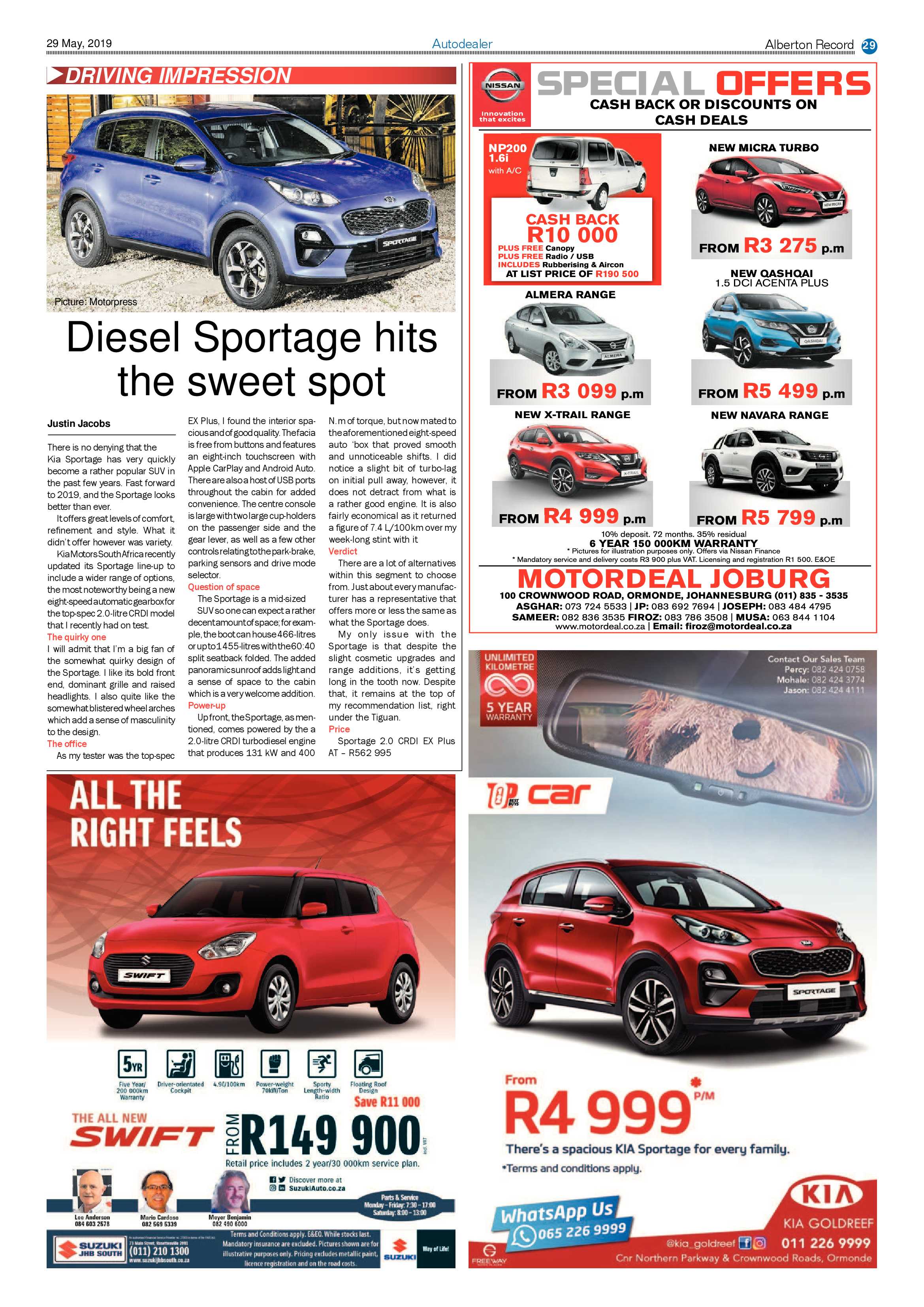 Alberton Record 29 May 2019 page 29