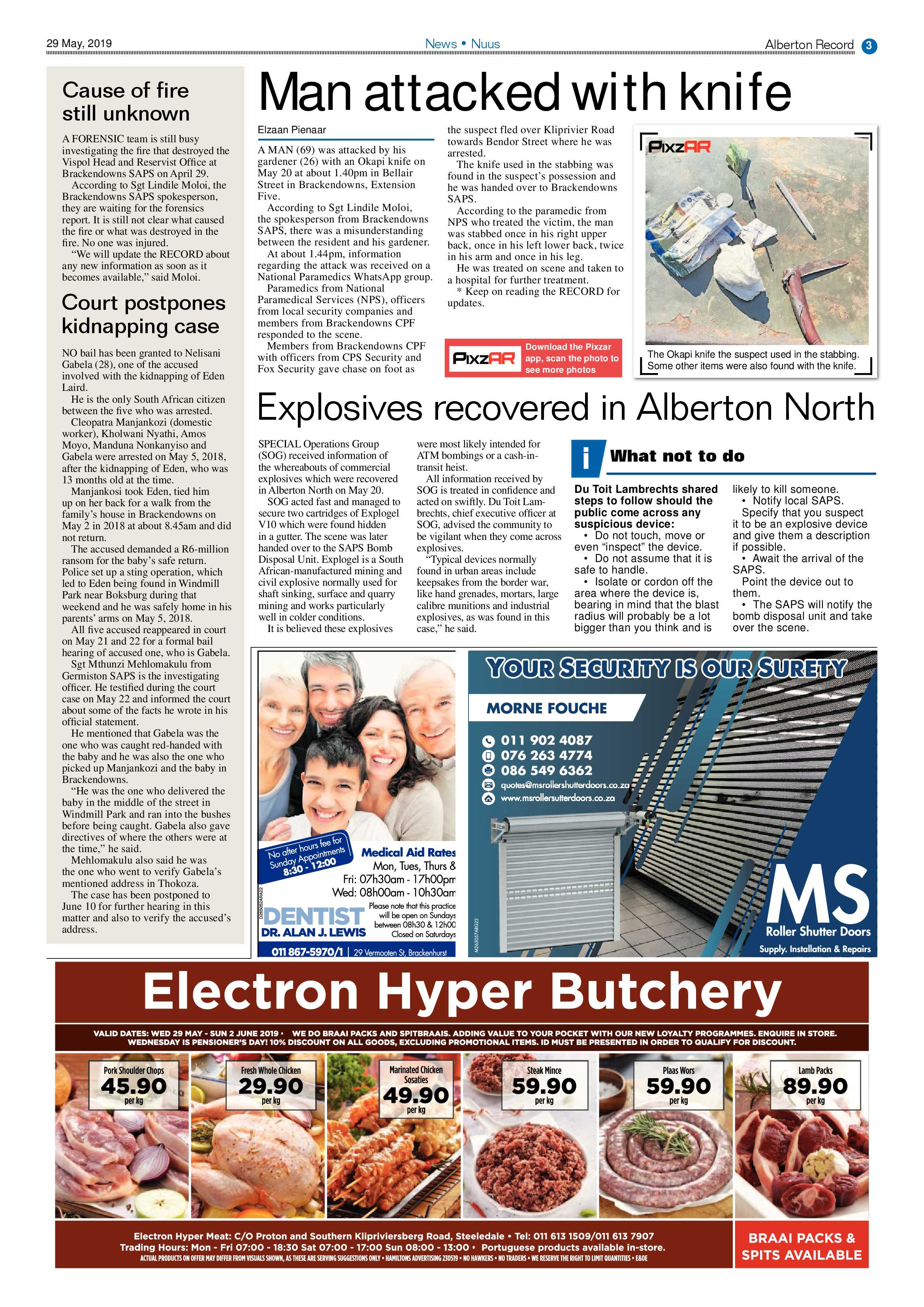 Alberton Record 29 May 2019 page 3