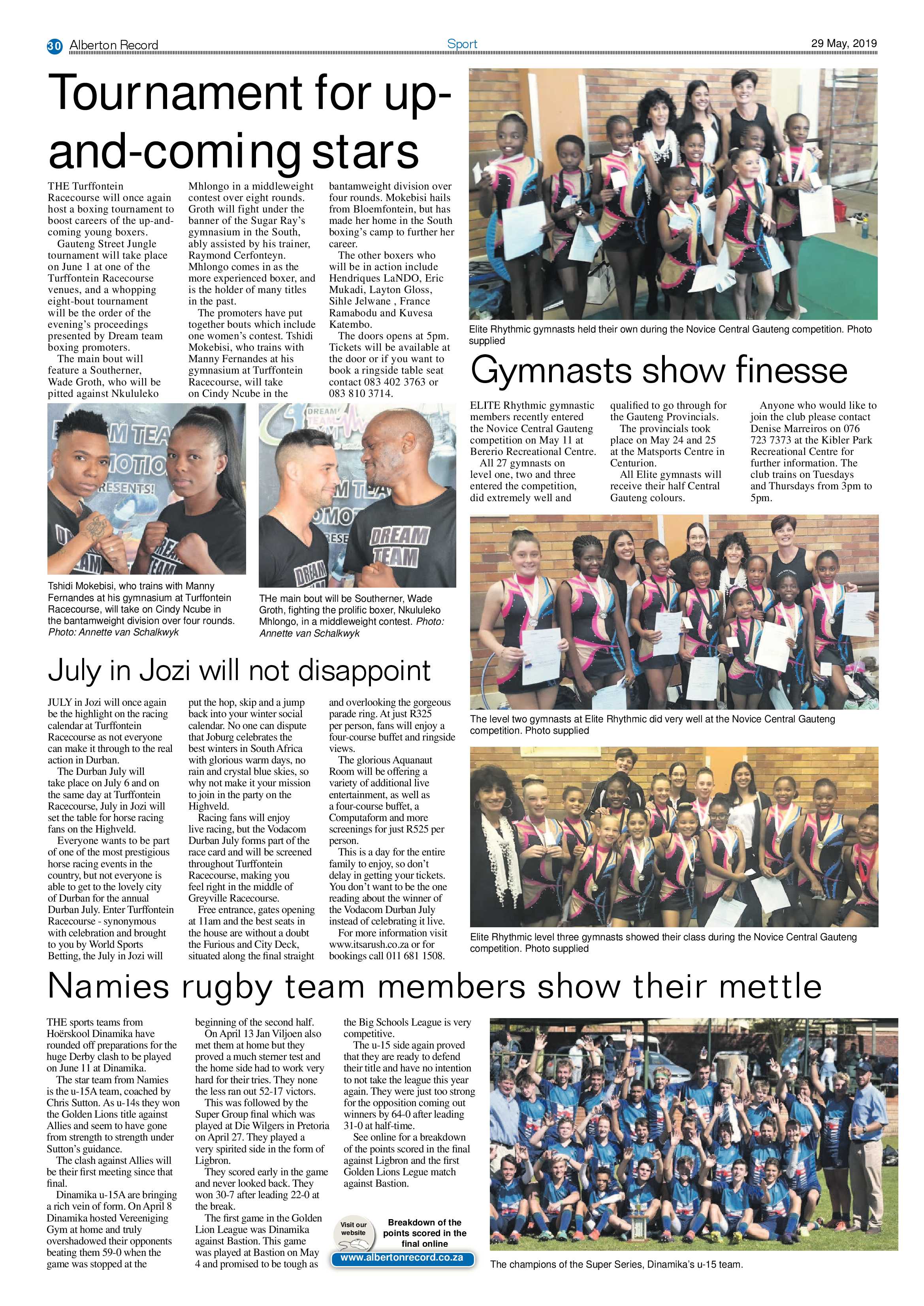 Alberton Record 29 May 2019 page 30