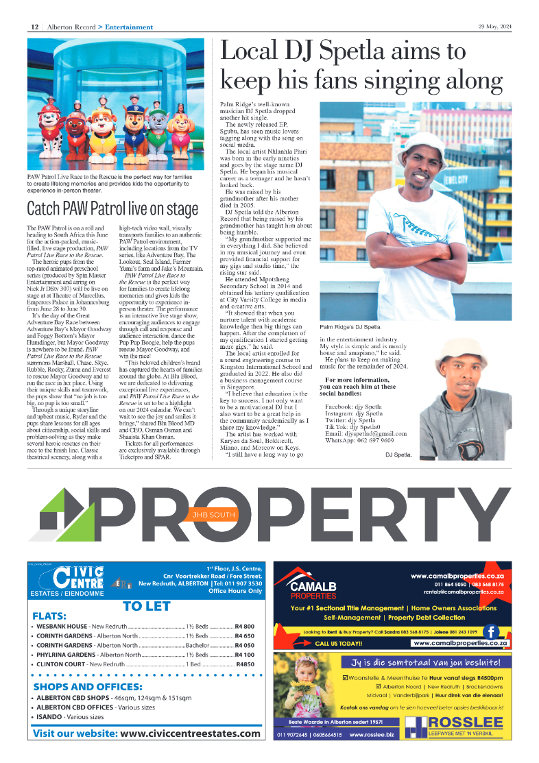 Alberton Record 29 May 2024 page 12