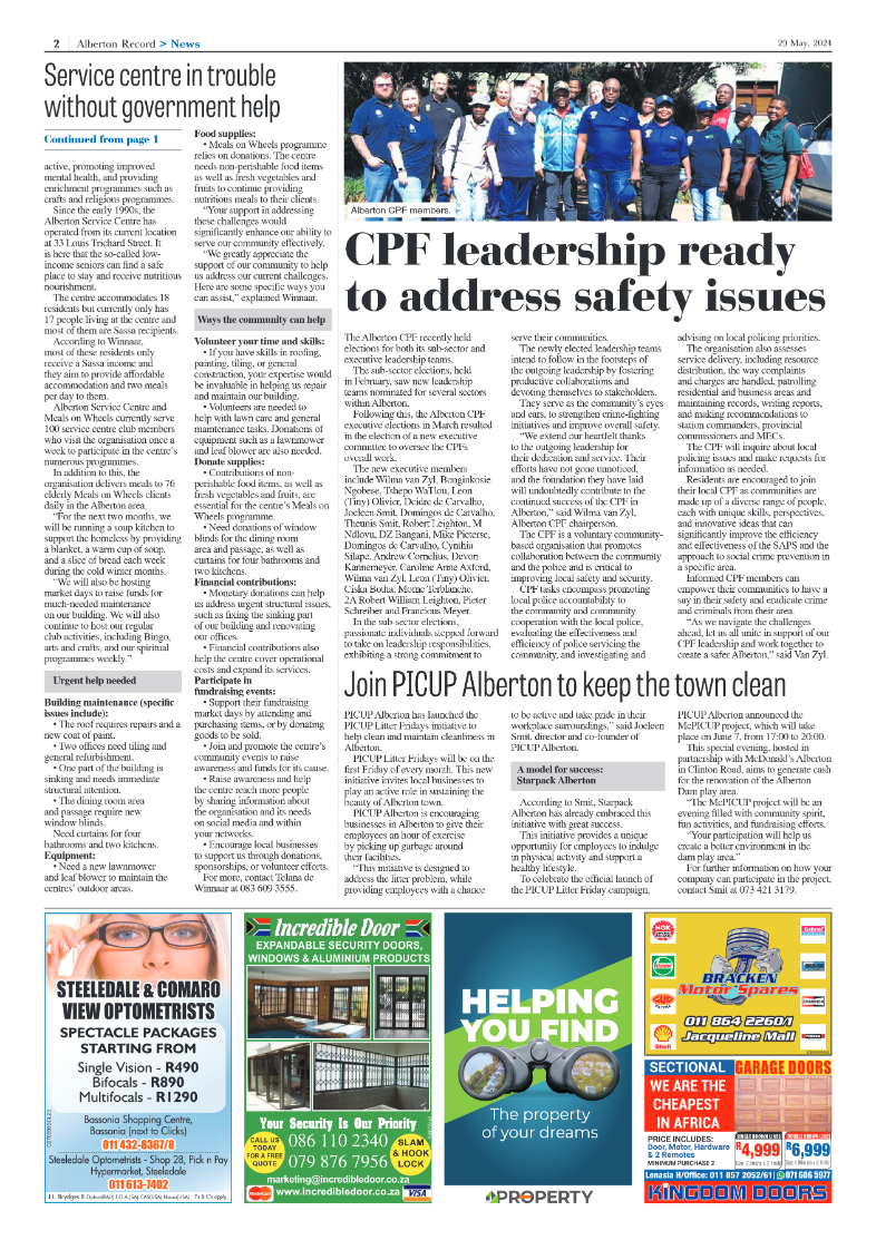 Alberton Record 29 May 2024 page 2