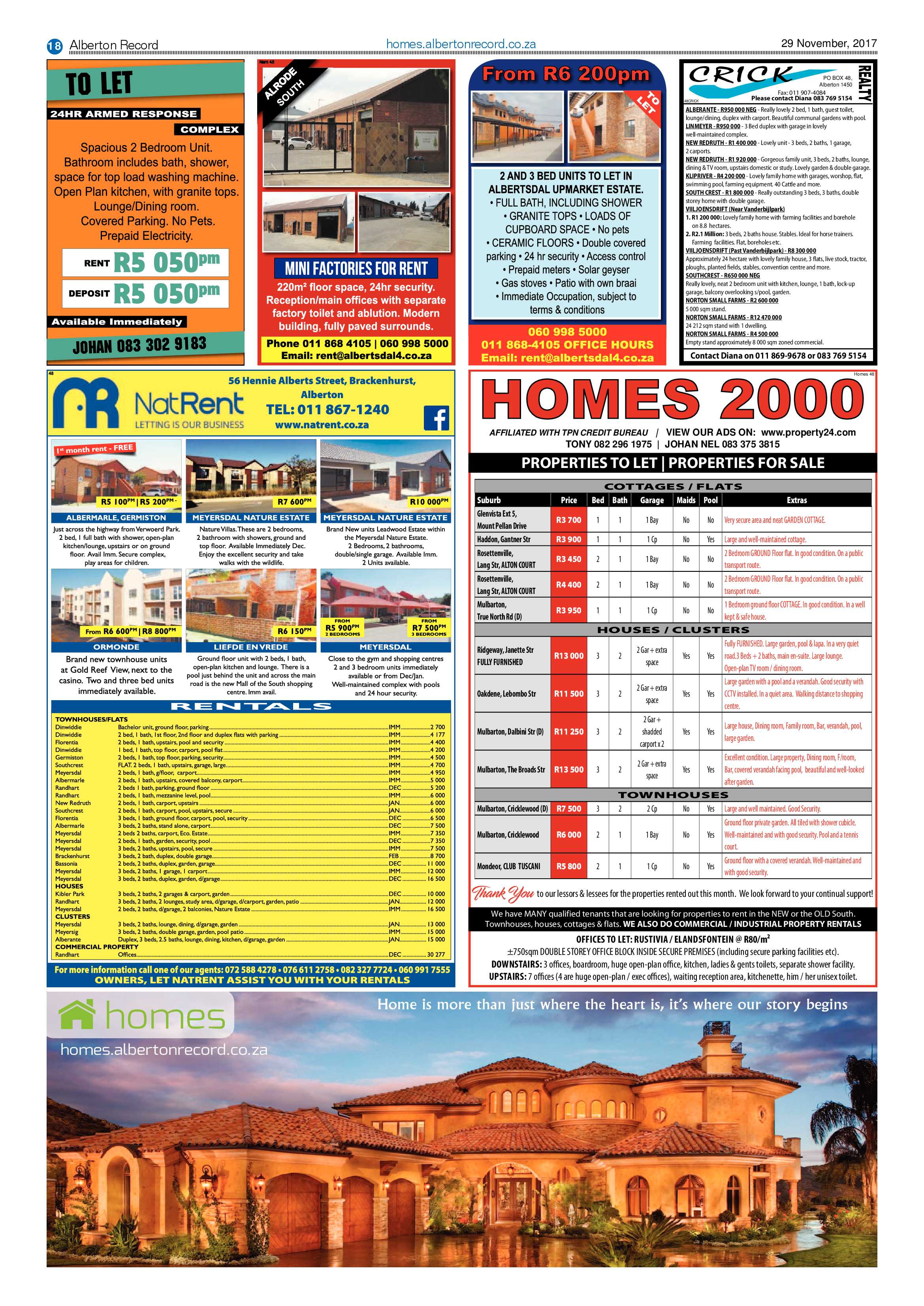 Alberton Record 29 November 2017 page 18