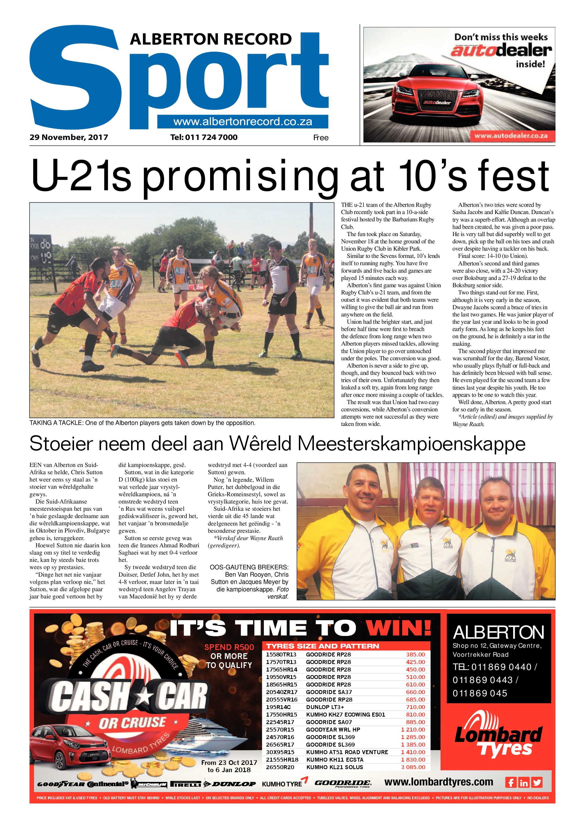 Alberton Record 29 November 2017 page 32