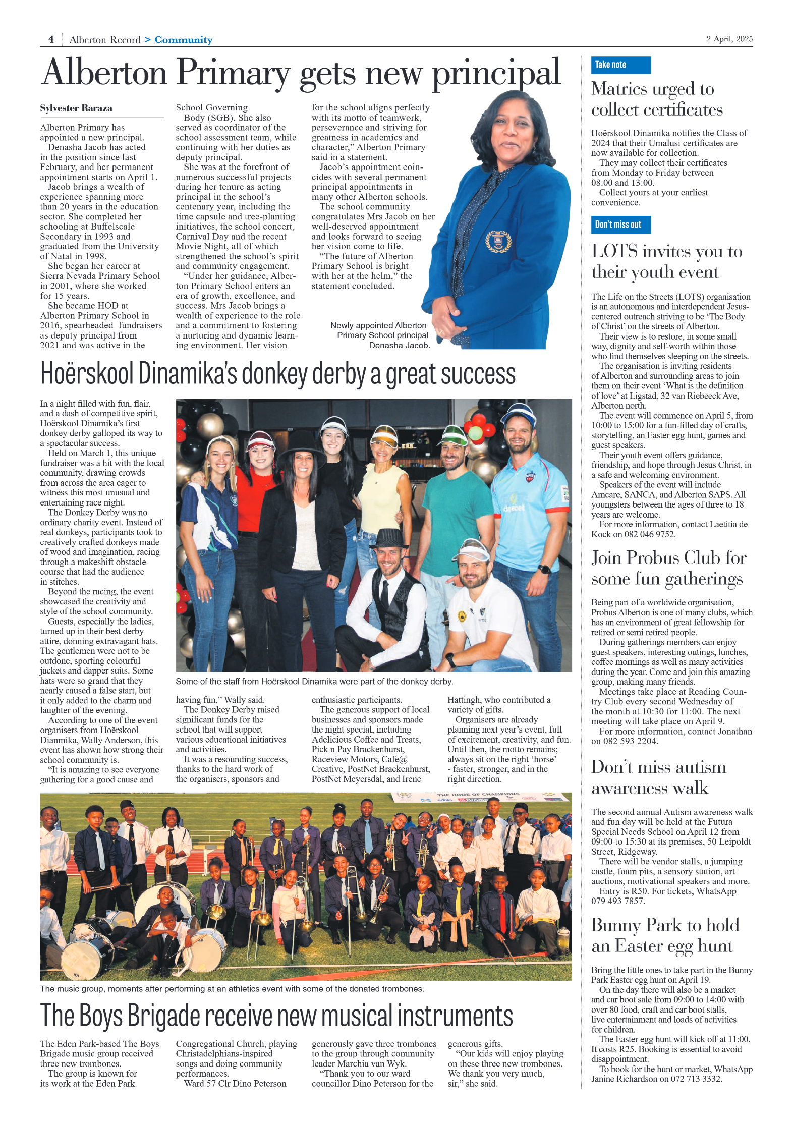 Alberton Record 2 April 2025 page 4
