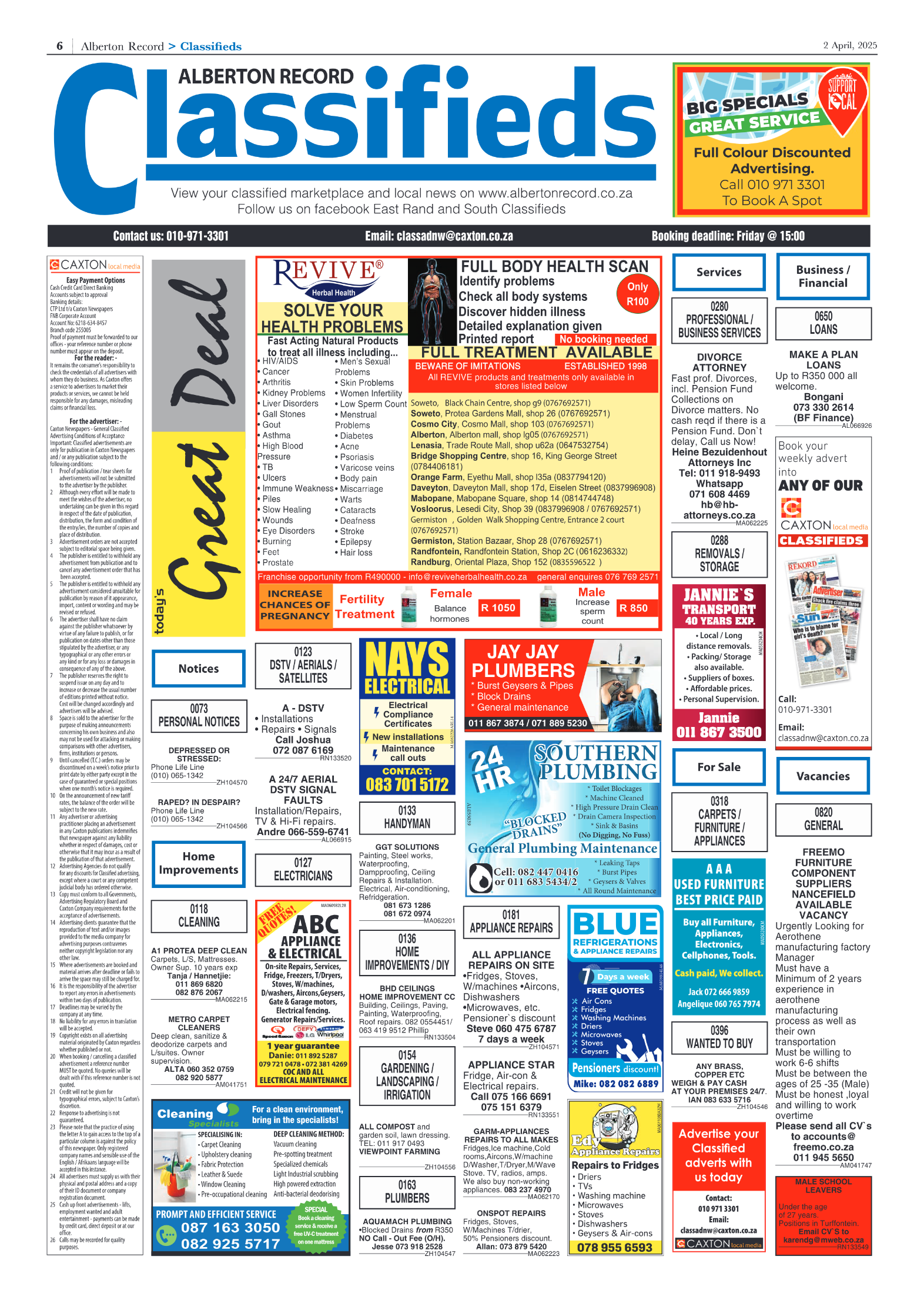 Alberton Record 2 April 2025 page 6