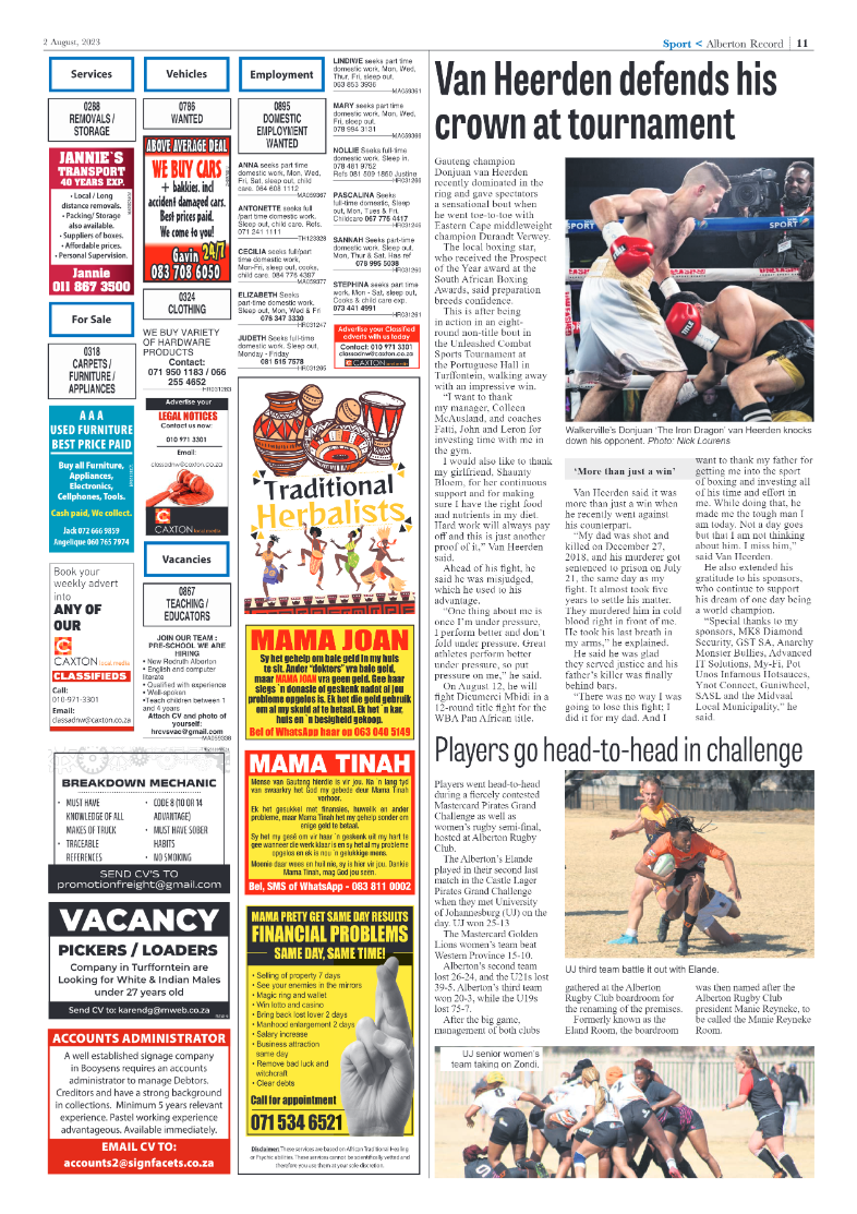 Alberton Record 2 August 2023 page 19