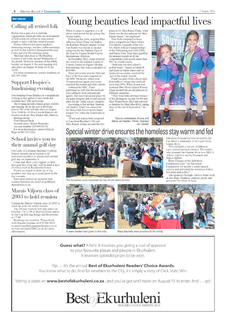 Alberton Record 2 August 2023 page 6
