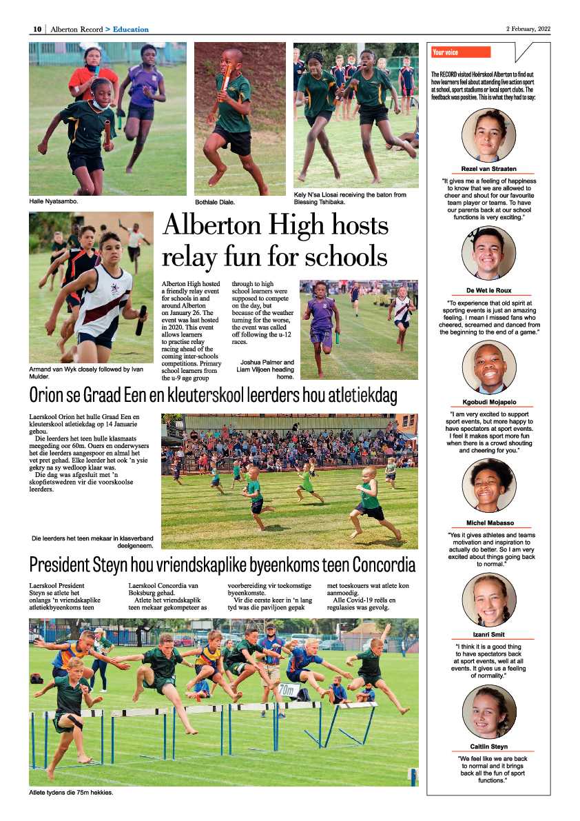 Alberton Record 2 February 2022 page 12