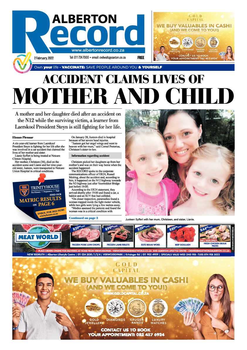 Alberton Record 2 February 2022 page 3