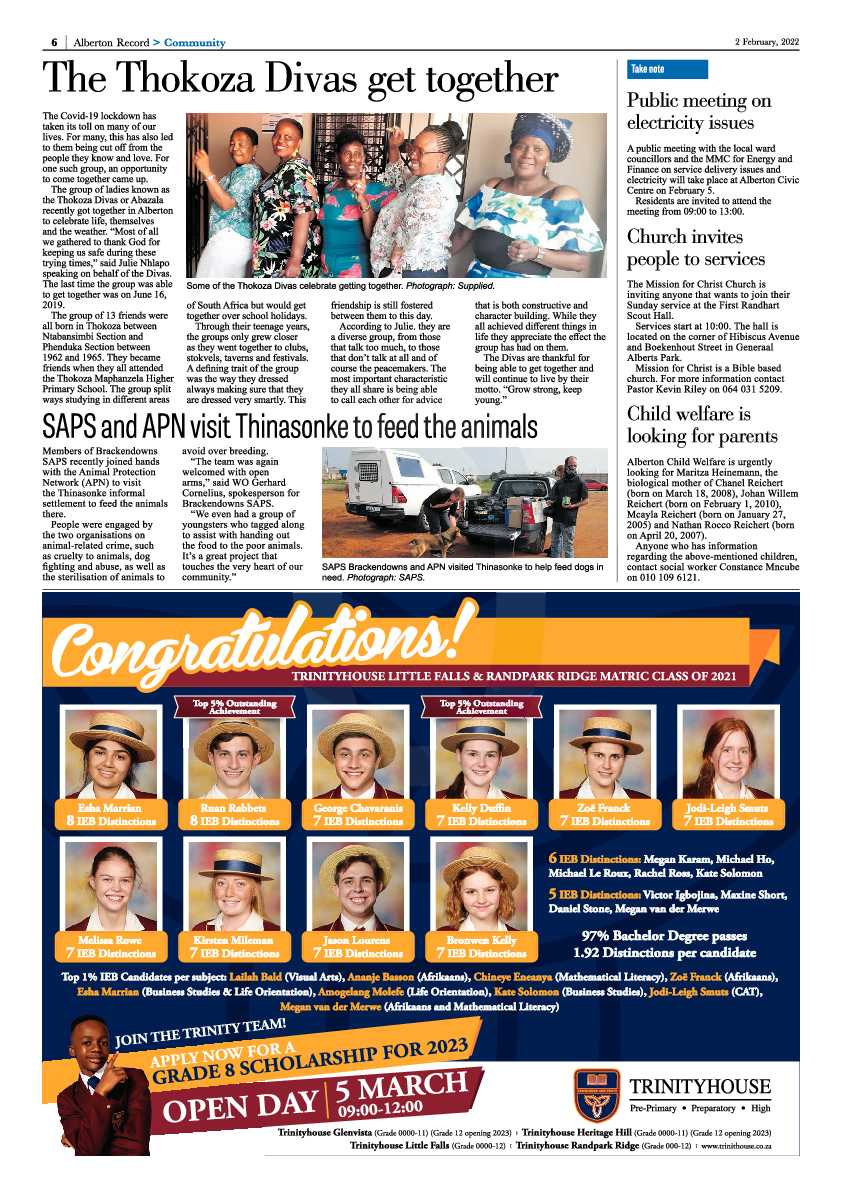 Alberton Record 2 February 2022 page 8