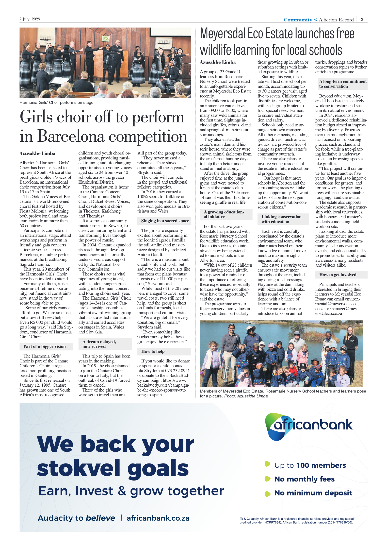 Alberton Record 2 July 2025 page 3