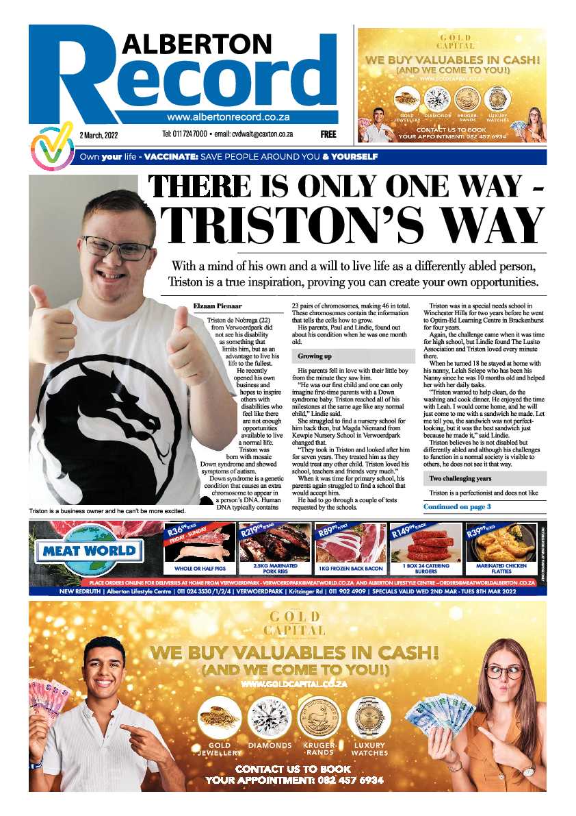 Alberton Record 2 March 2022 page 3