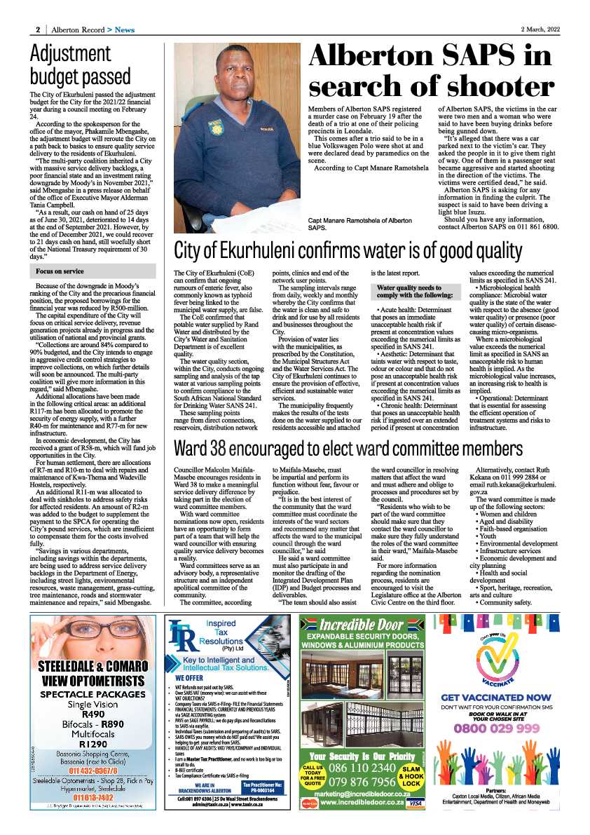 Alberton Record 2 March 2022 page 4