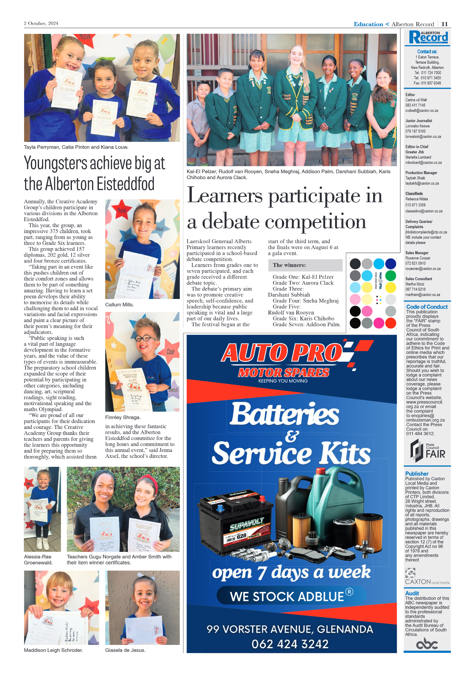 Alberton Record 2 October 2024 page 11