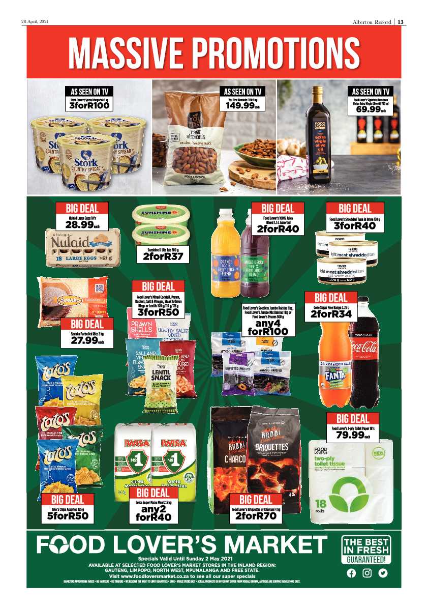 Alberton Record 30 April 2021 page 13