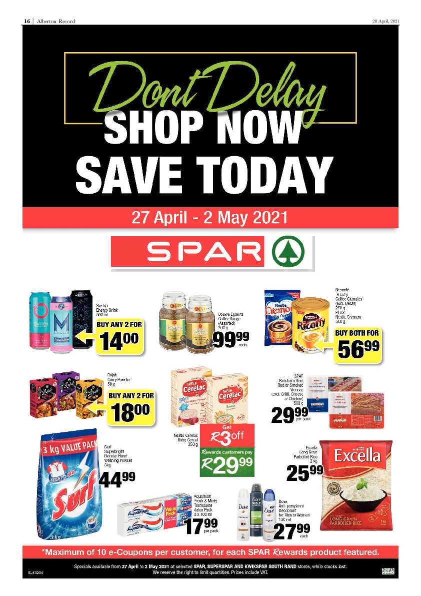 Alberton Record 30 April 2021 page 16