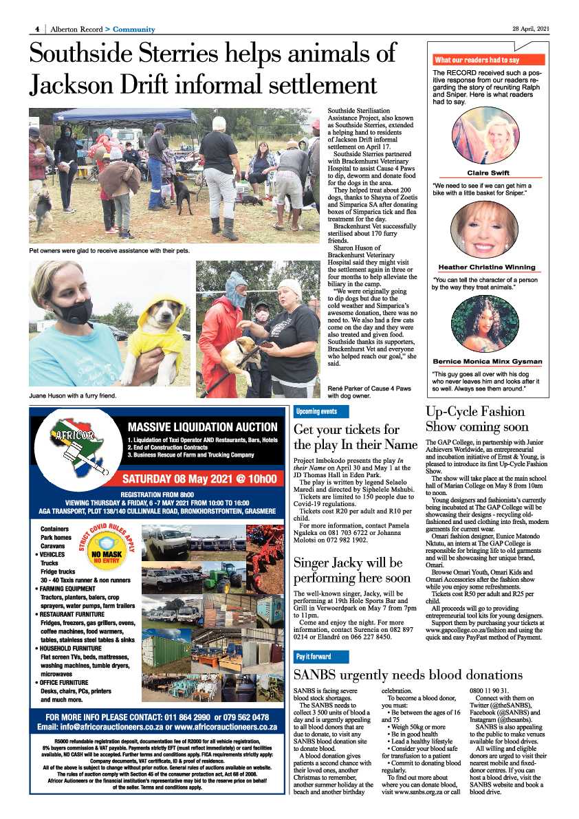 Alberton Record 30 April 2021 page 4