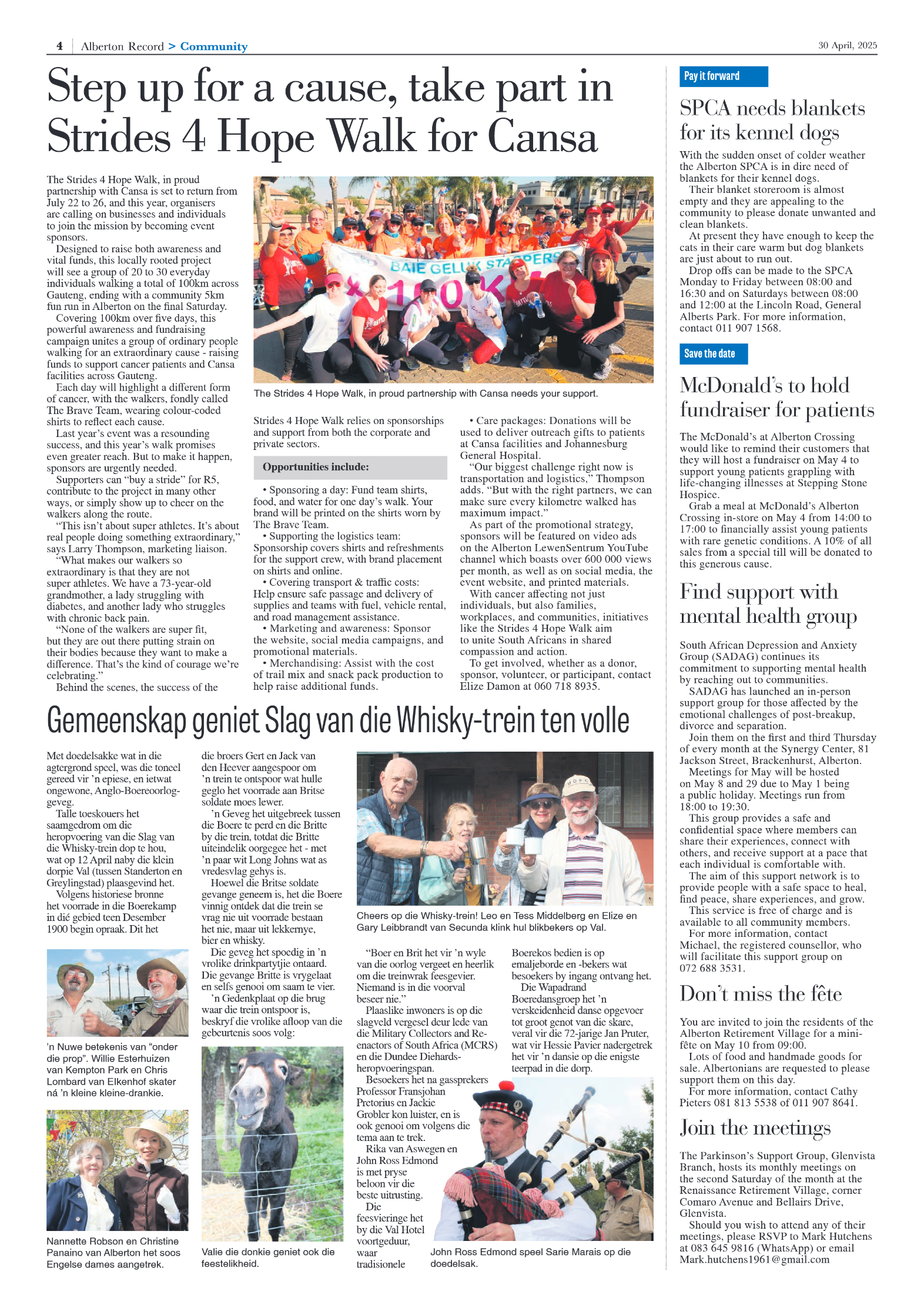 Alberton Record 30 April 2025 page 4