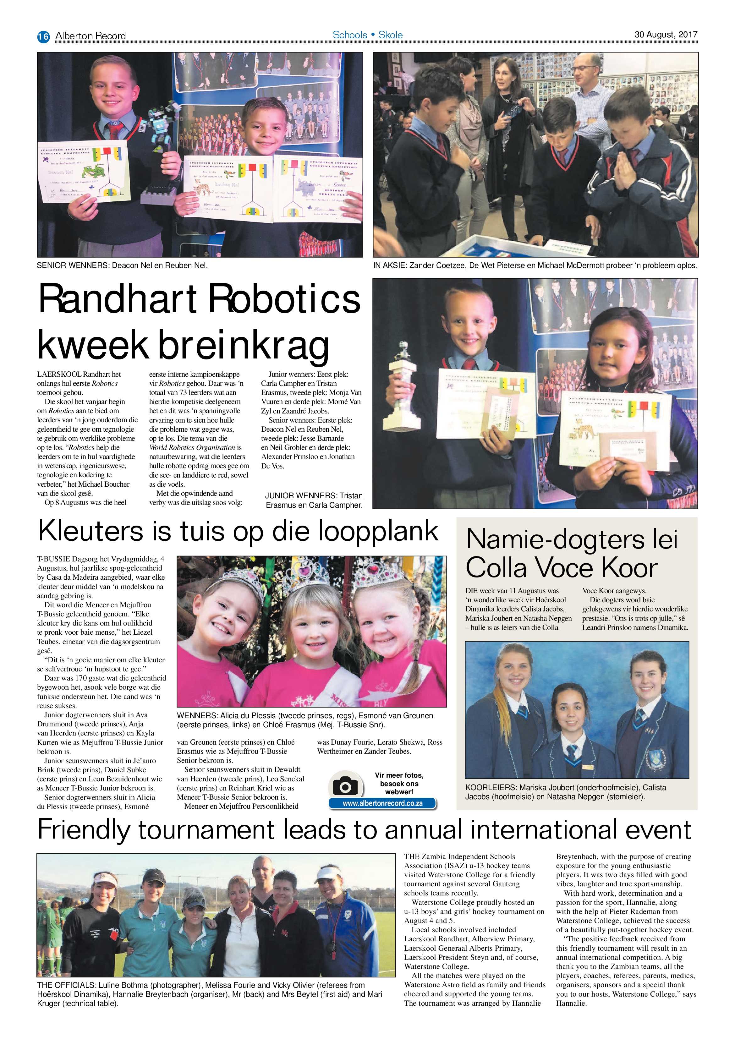 Alberton Record 30 August 2017 page 16