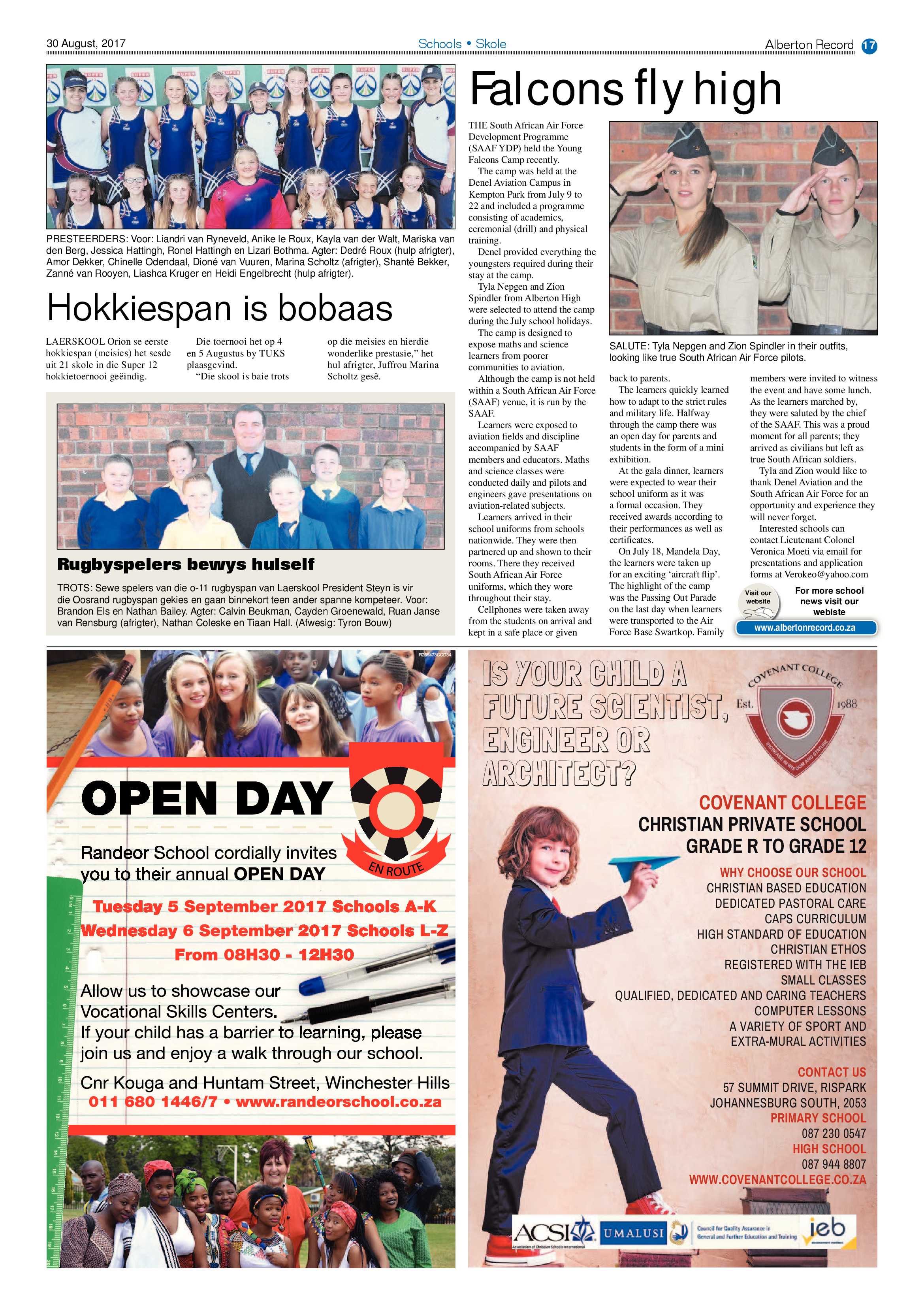 Alberton Record 30 August 2017 page 17
