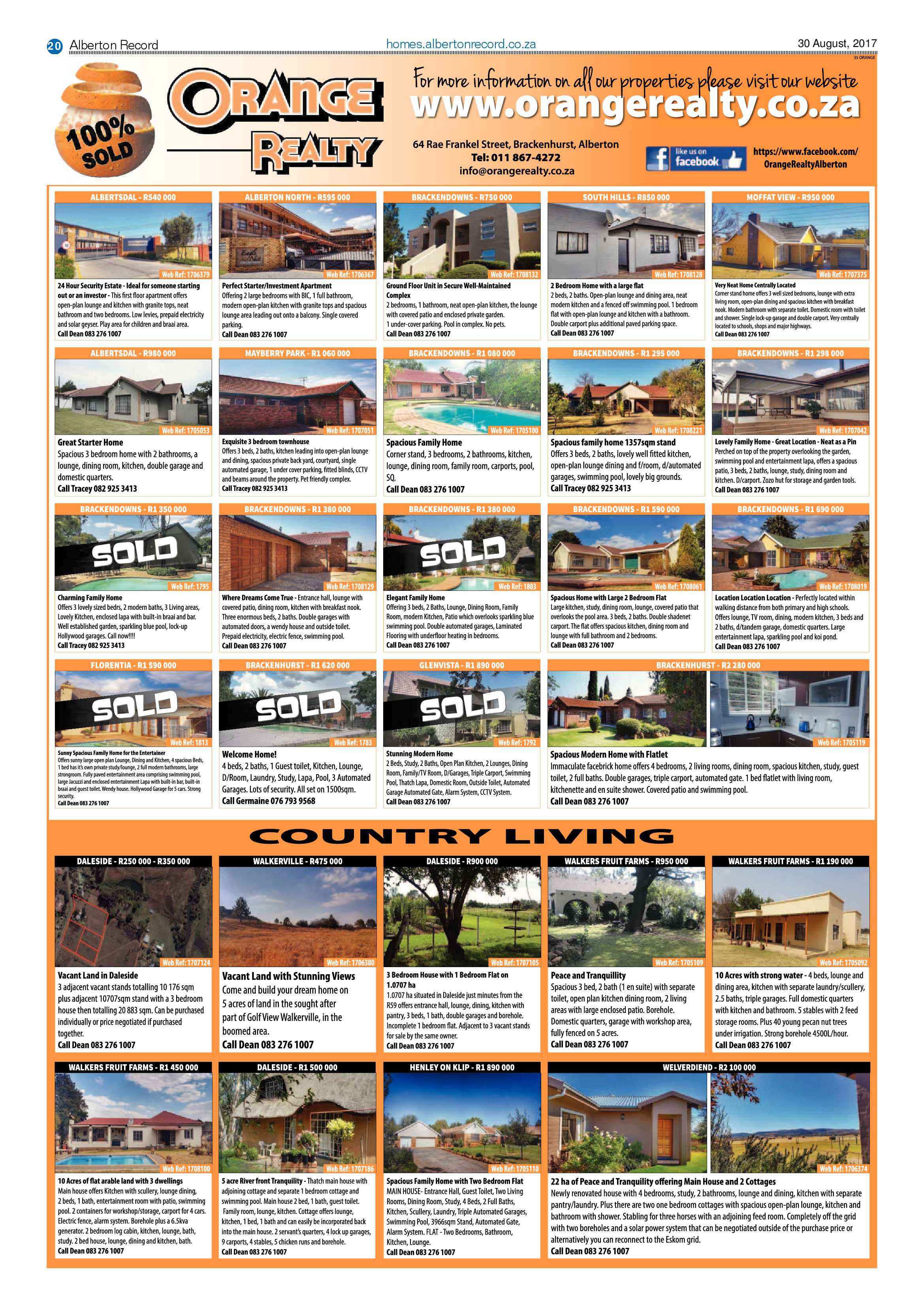 Alberton Record 30 August 2017 page 20
