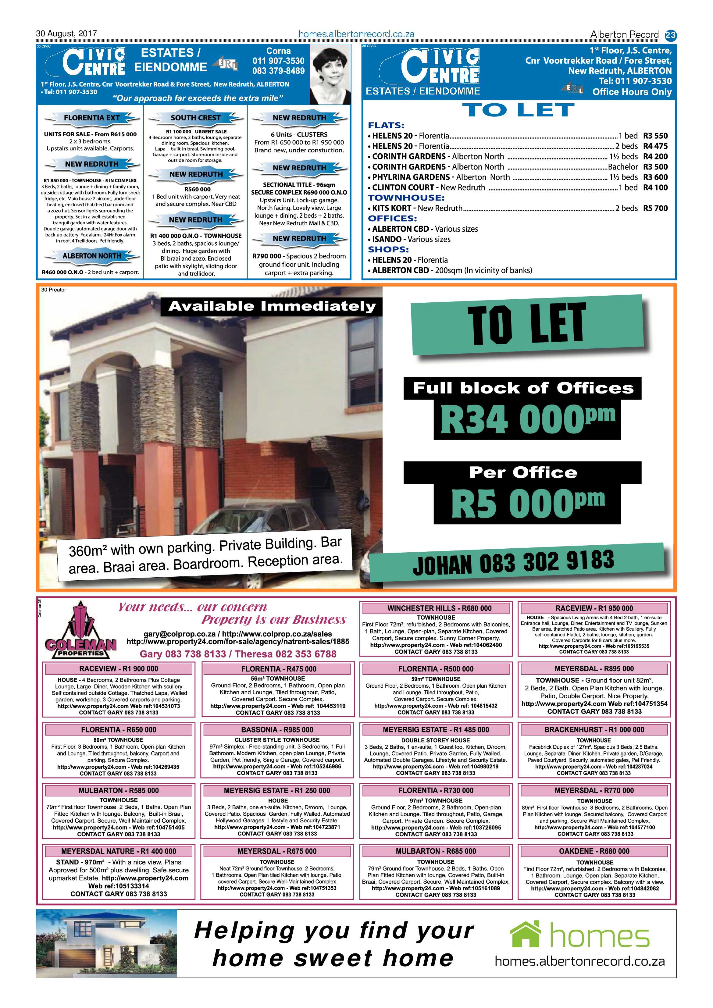 Alberton Record 30 August 2017 page 23