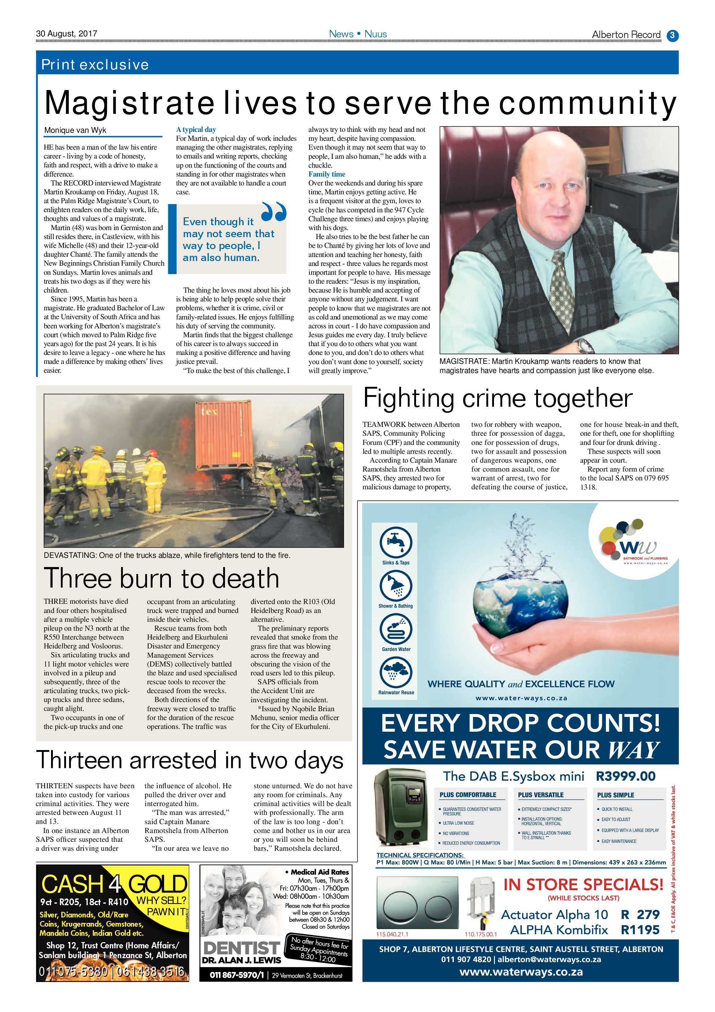 Alberton Record 30 August 2017 page 3