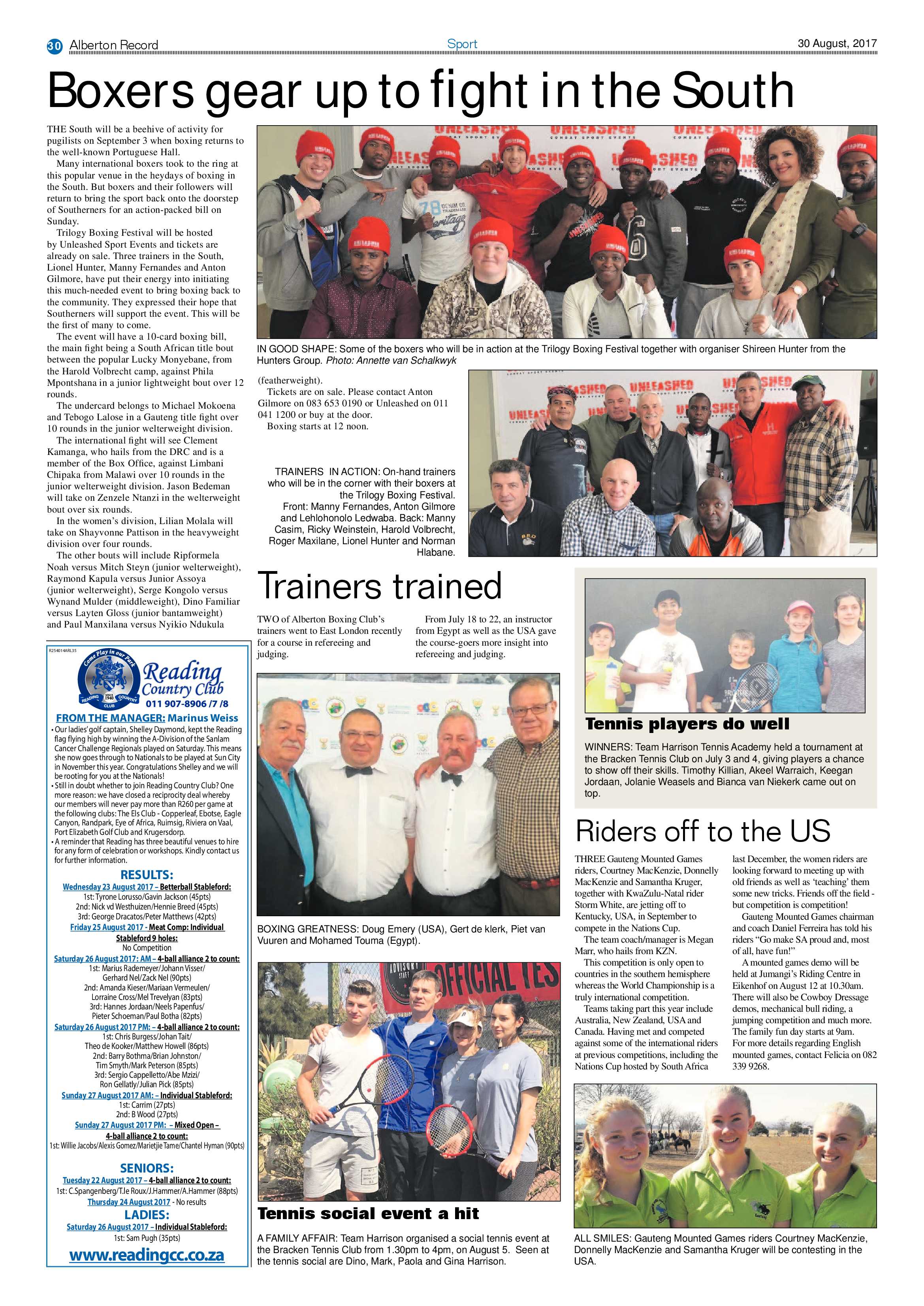 Alberton Record 30 August 2017 page 30