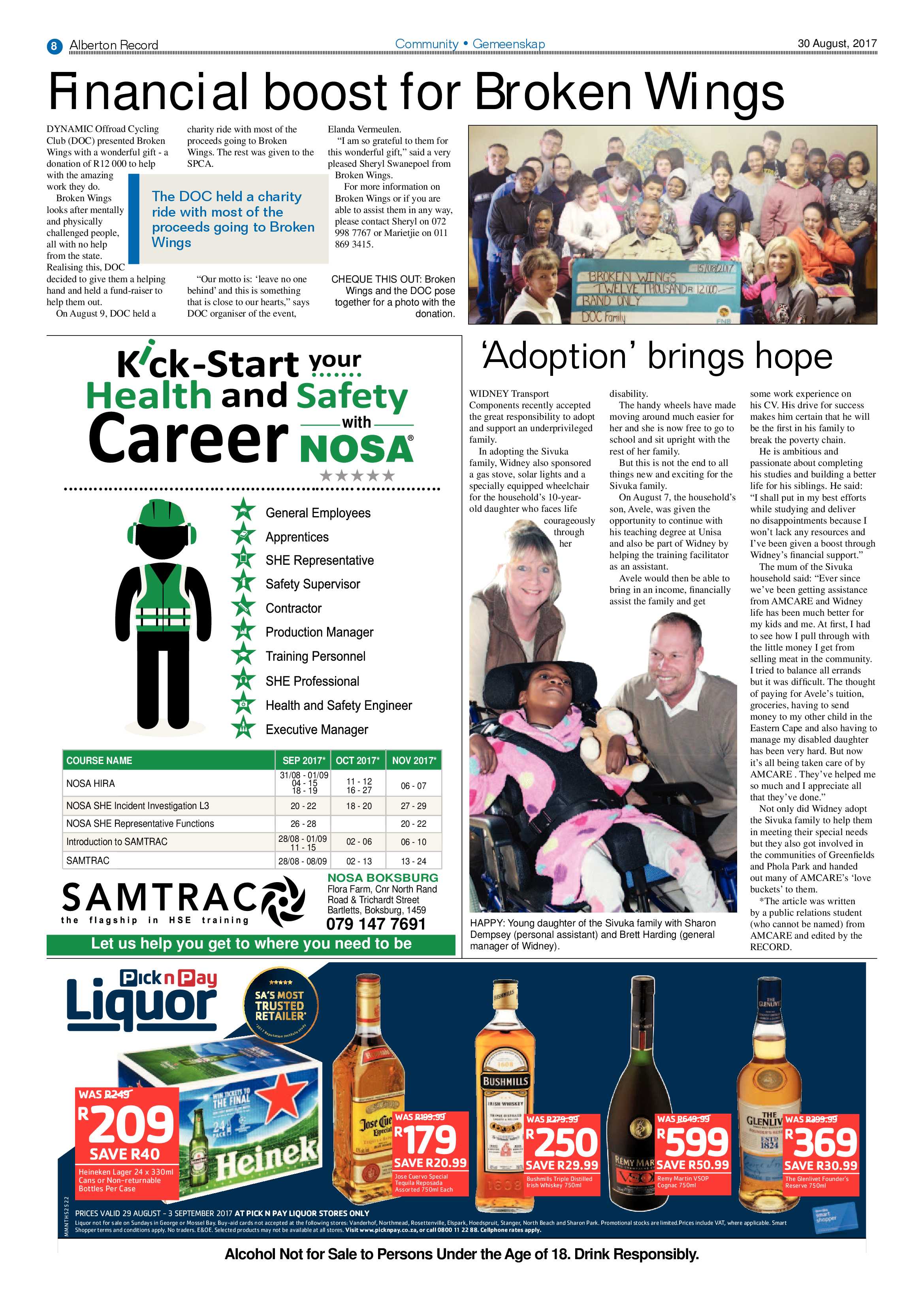 Alberton Record 30 August 2017 page 8