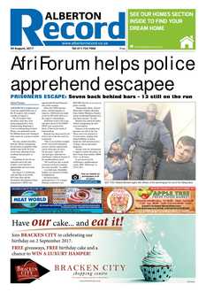 Alberton Record 30 August 2017