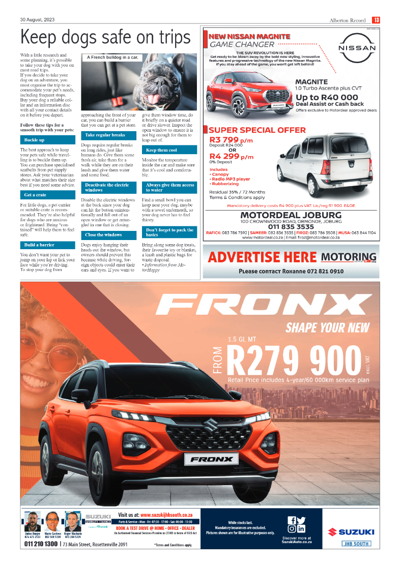 Alberton Record 30 August 2023 page 13