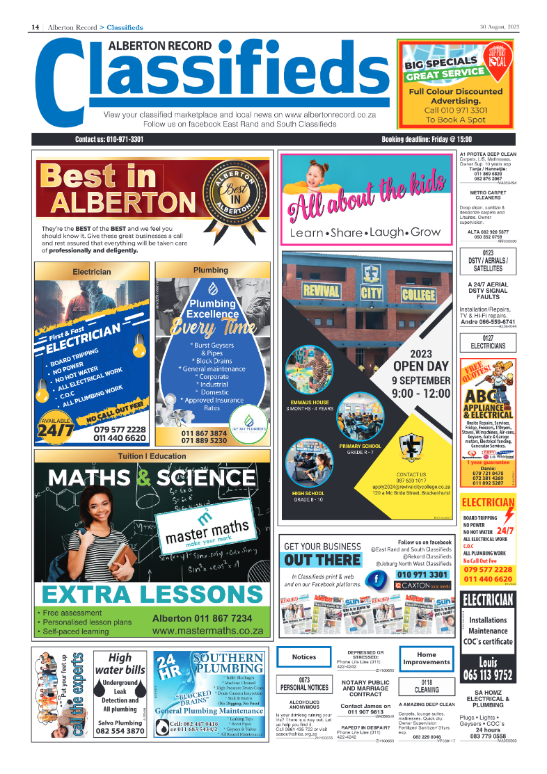 Alberton Record 30 August 2023 page 14