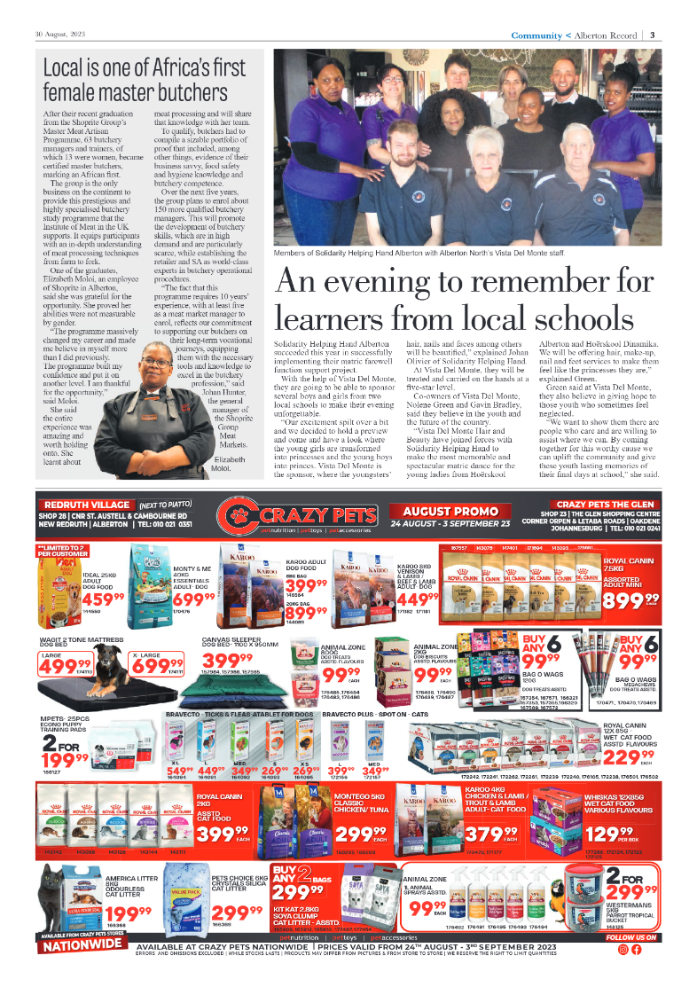 Alberton Record 30 August 2023 page 3