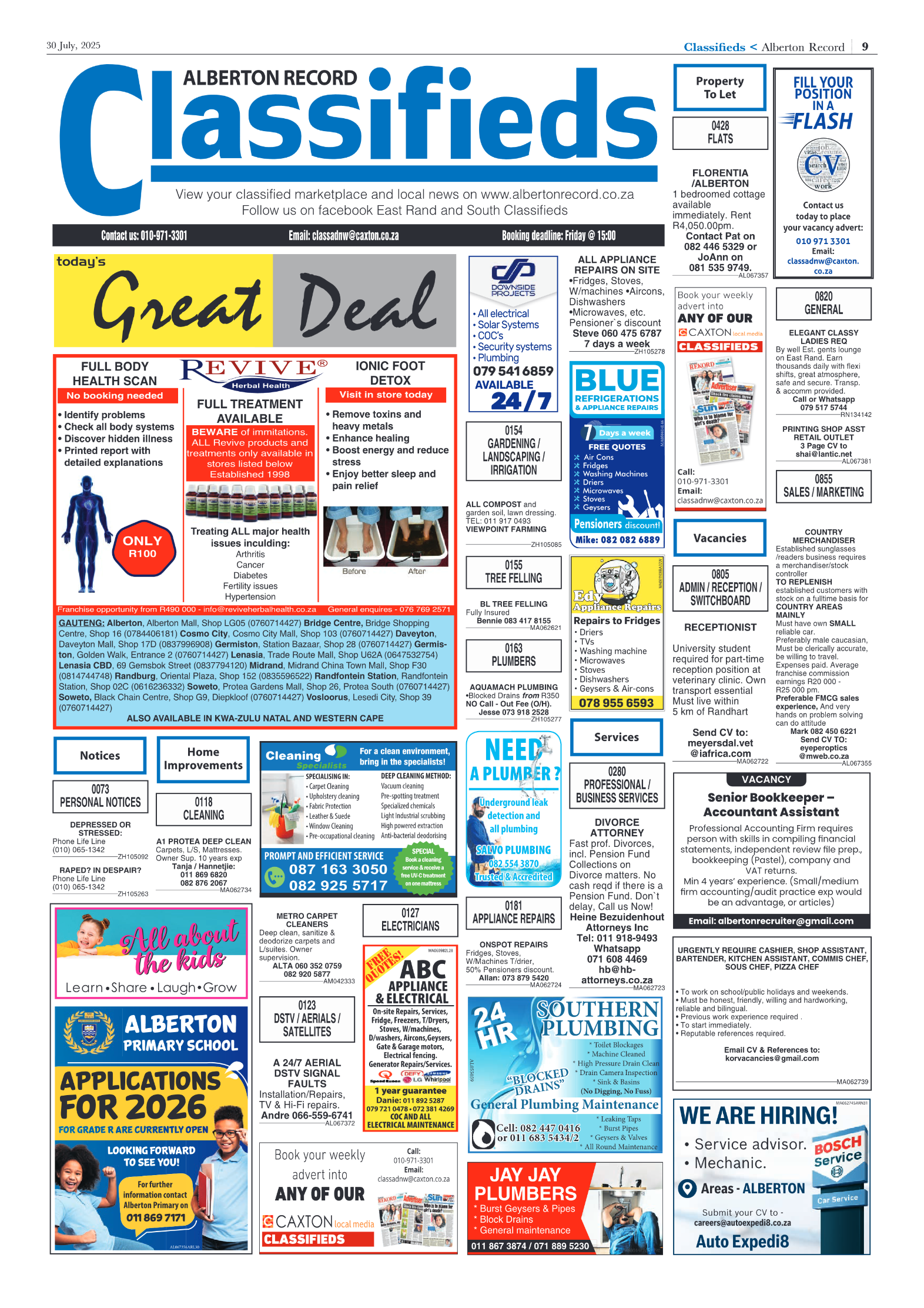 Alberton Record 30 July 2025 page 17