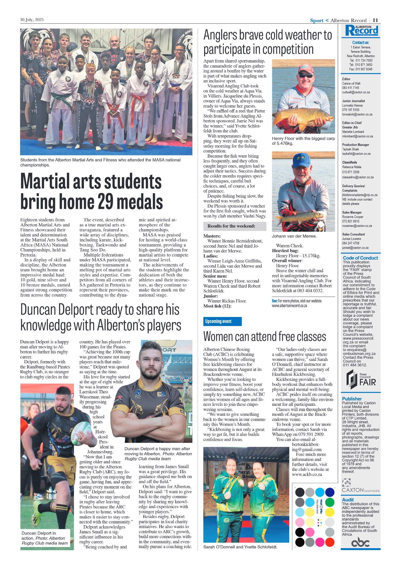 Alberton Record 30 July 2025 page 19