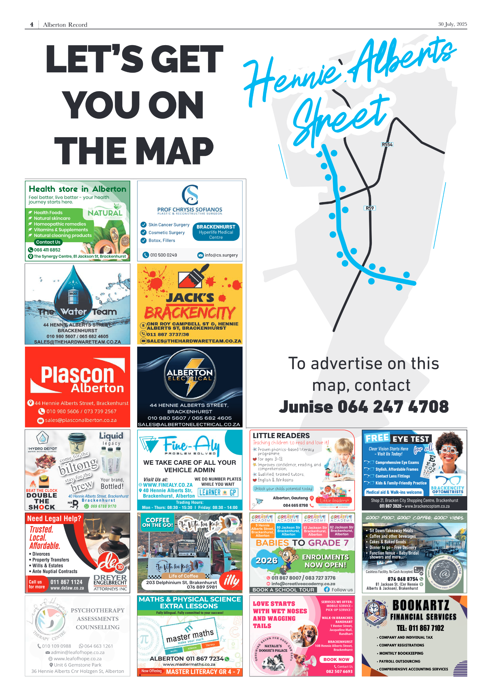 Alberton Record 30 July 2025 page 4