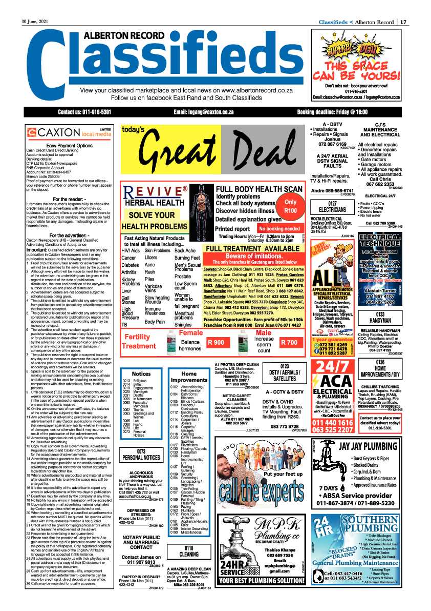 Alberton Record 30 June 2021 page 17