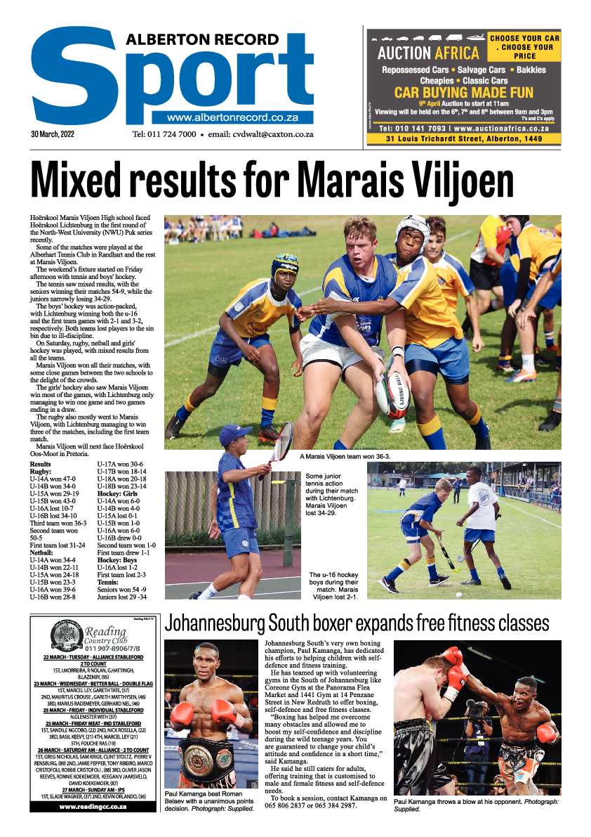 Alberton Record 30 March 2022 page 22