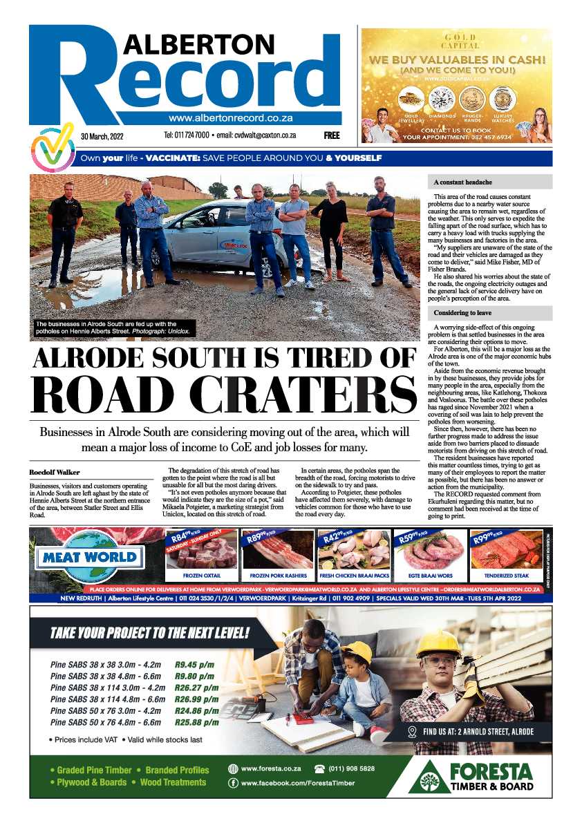 Alberton Record 30 March 2022 page 3