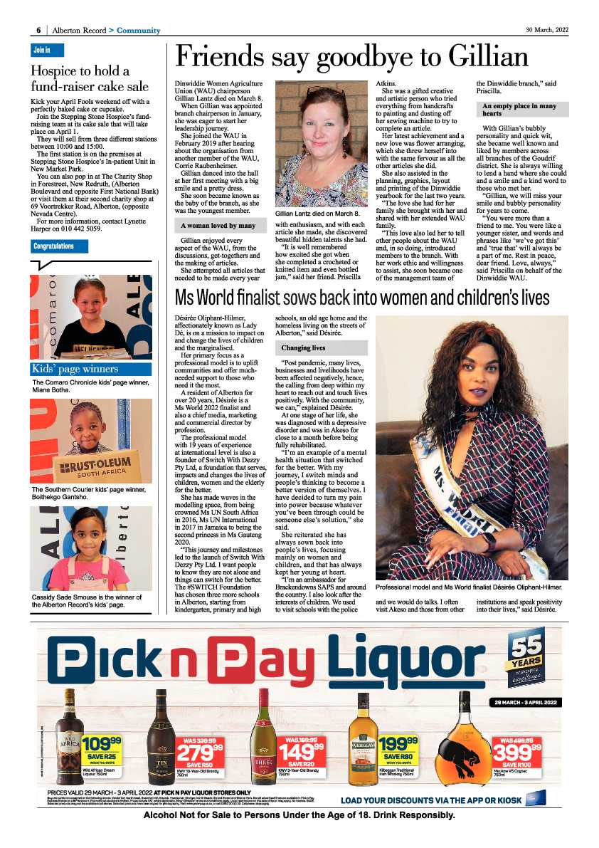 Alberton Record 30 March 2022 page 8