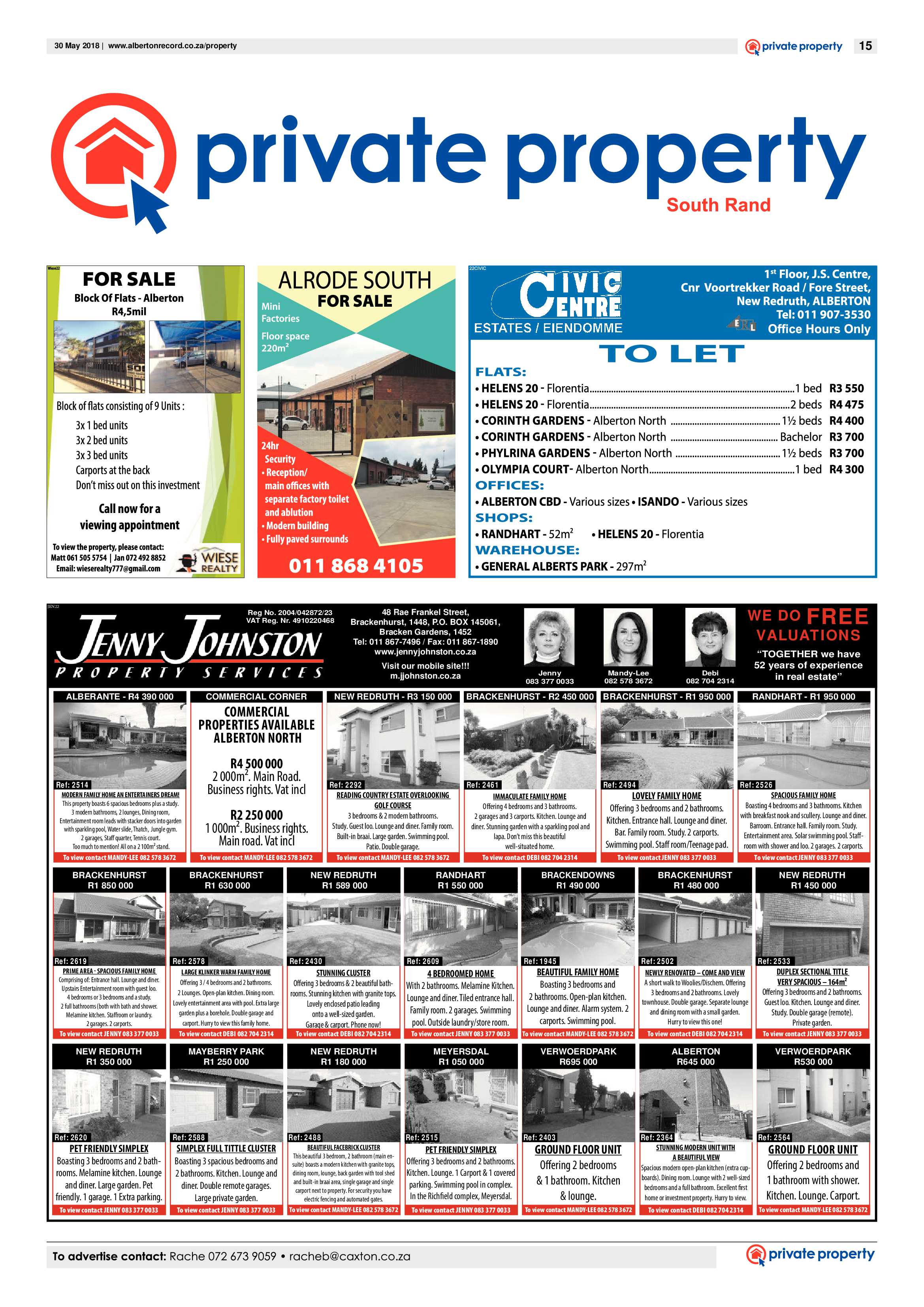 Alberton Record 30 May 2018 page 15